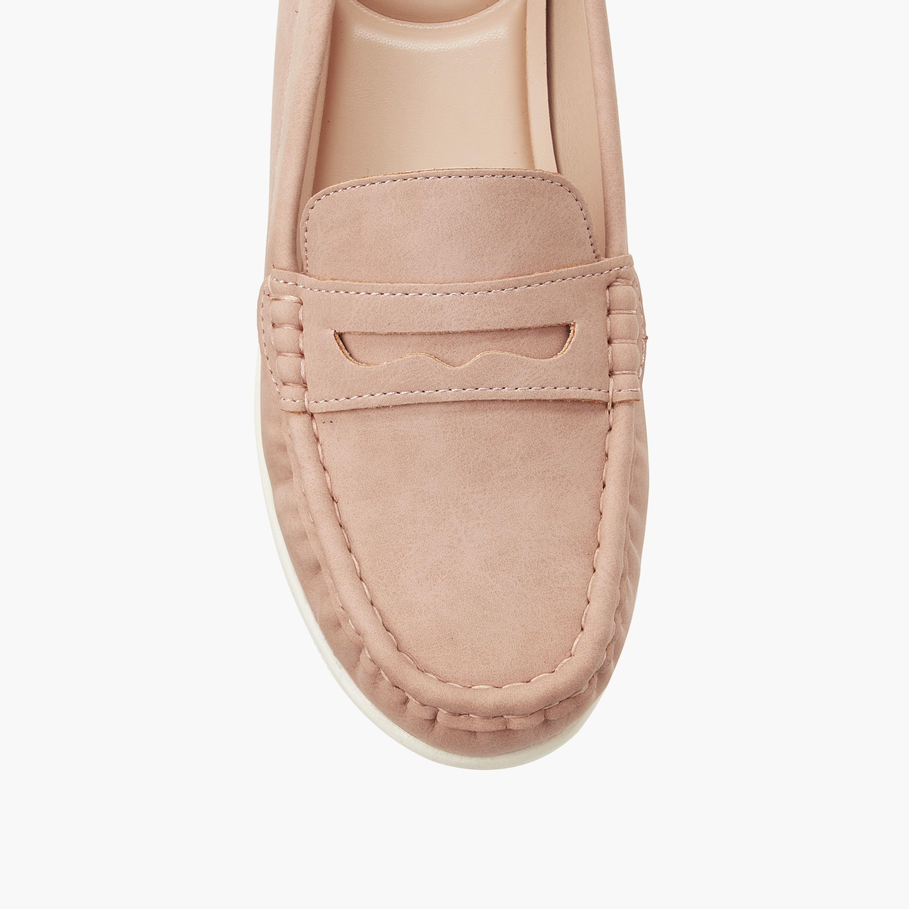 حذاء خفيف بكعب ويدج للنساء من لو كونفورت-women-shoes-loafersandmoccasins-image-4