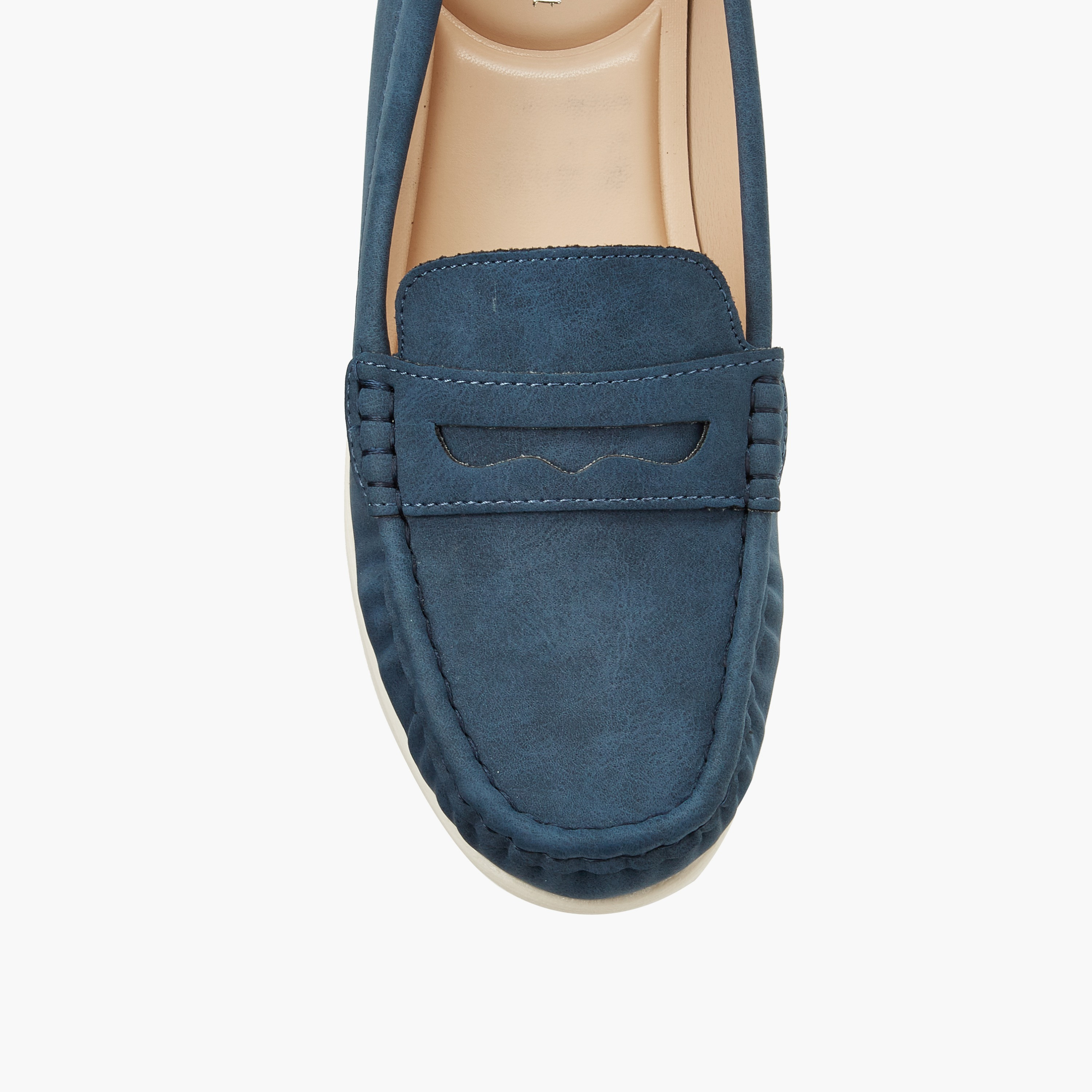 حذاء خفيف بكعب ويدج للنساء من لو كونفورت-women-shoes-loafersandmoccasins-image-4
