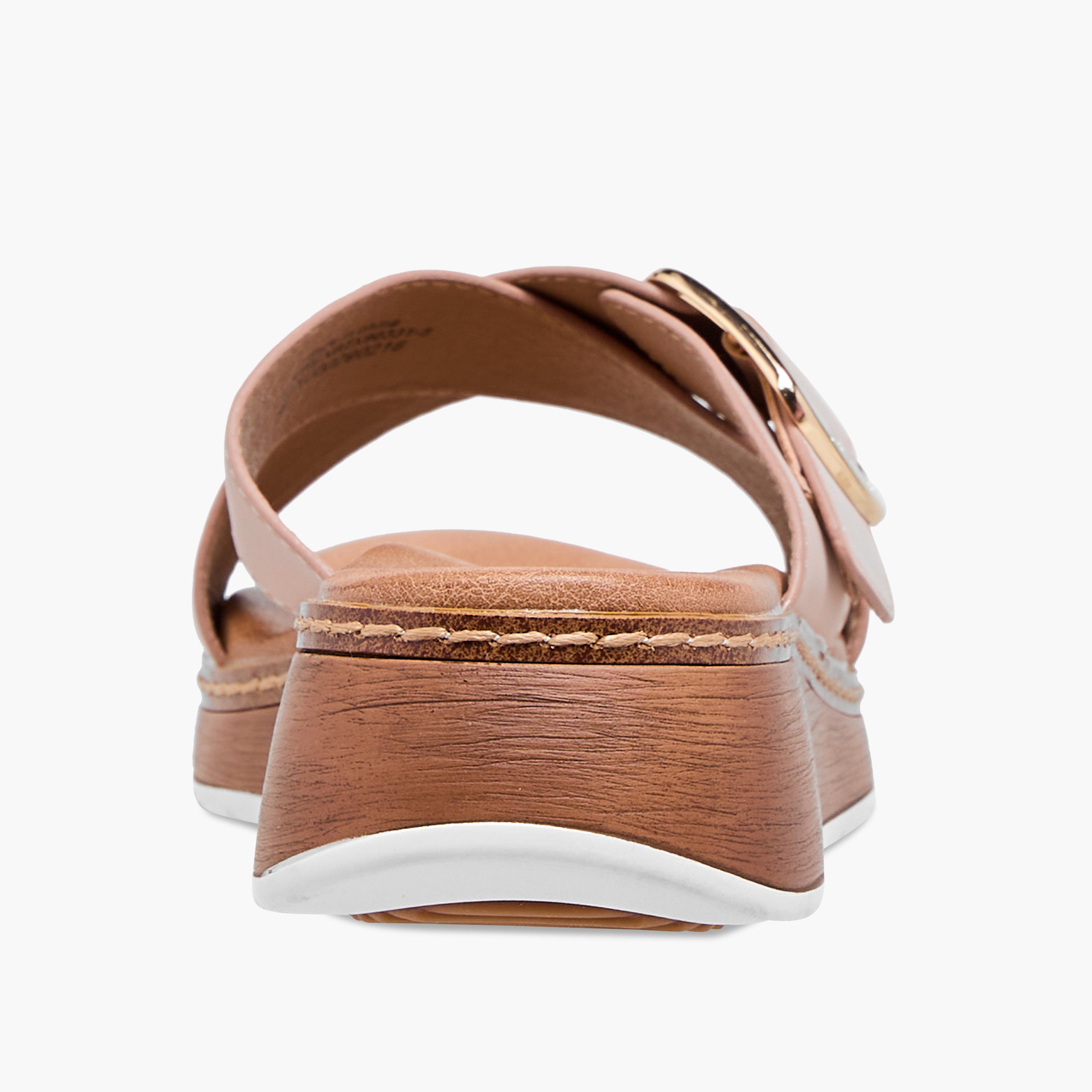 صندل سهل الارتداء بحزام متقاطع وزينة إبزيم من بابريكا-women-shoes-sandals-heeled-image-5