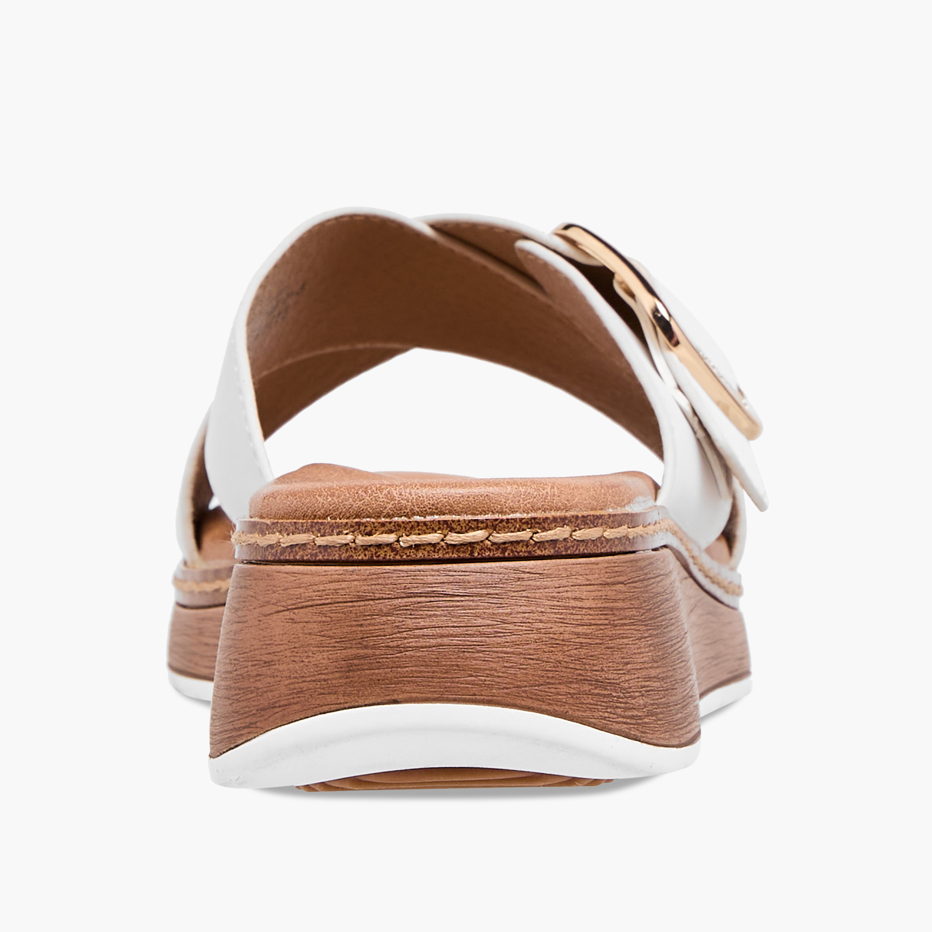 Paprika Buckle Accent Slip-On Cross Strap Sandals-women-shoes-sandals-heeled-image-5