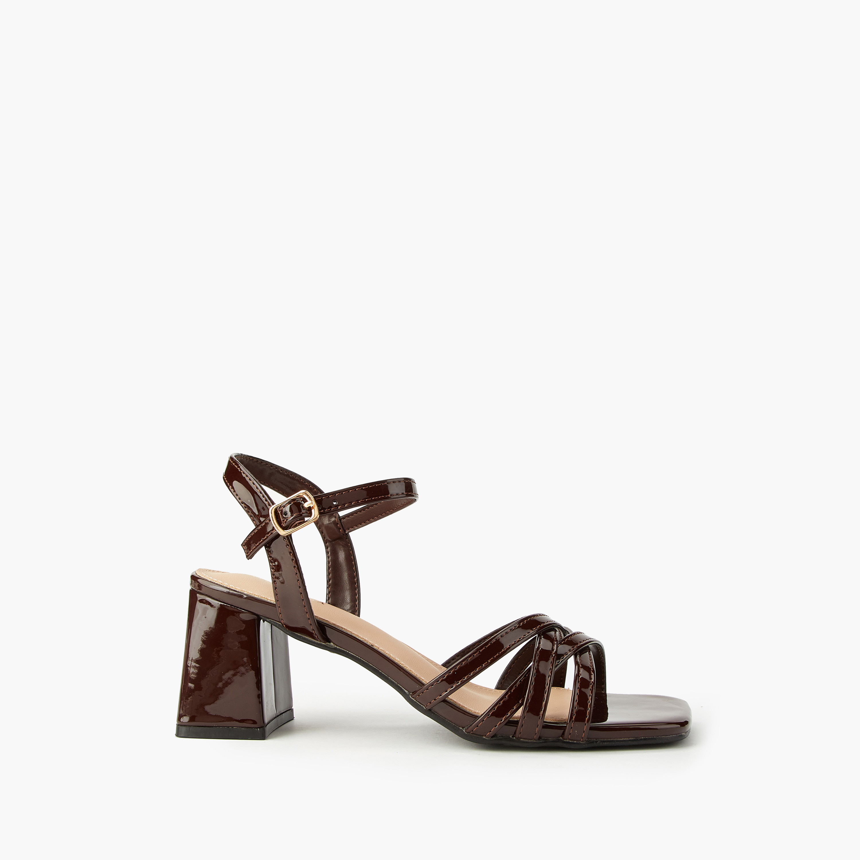 Flora Bella Women's Block Heel Buckle Closure Sandals-women-shoes-sandals-heeled-image-2