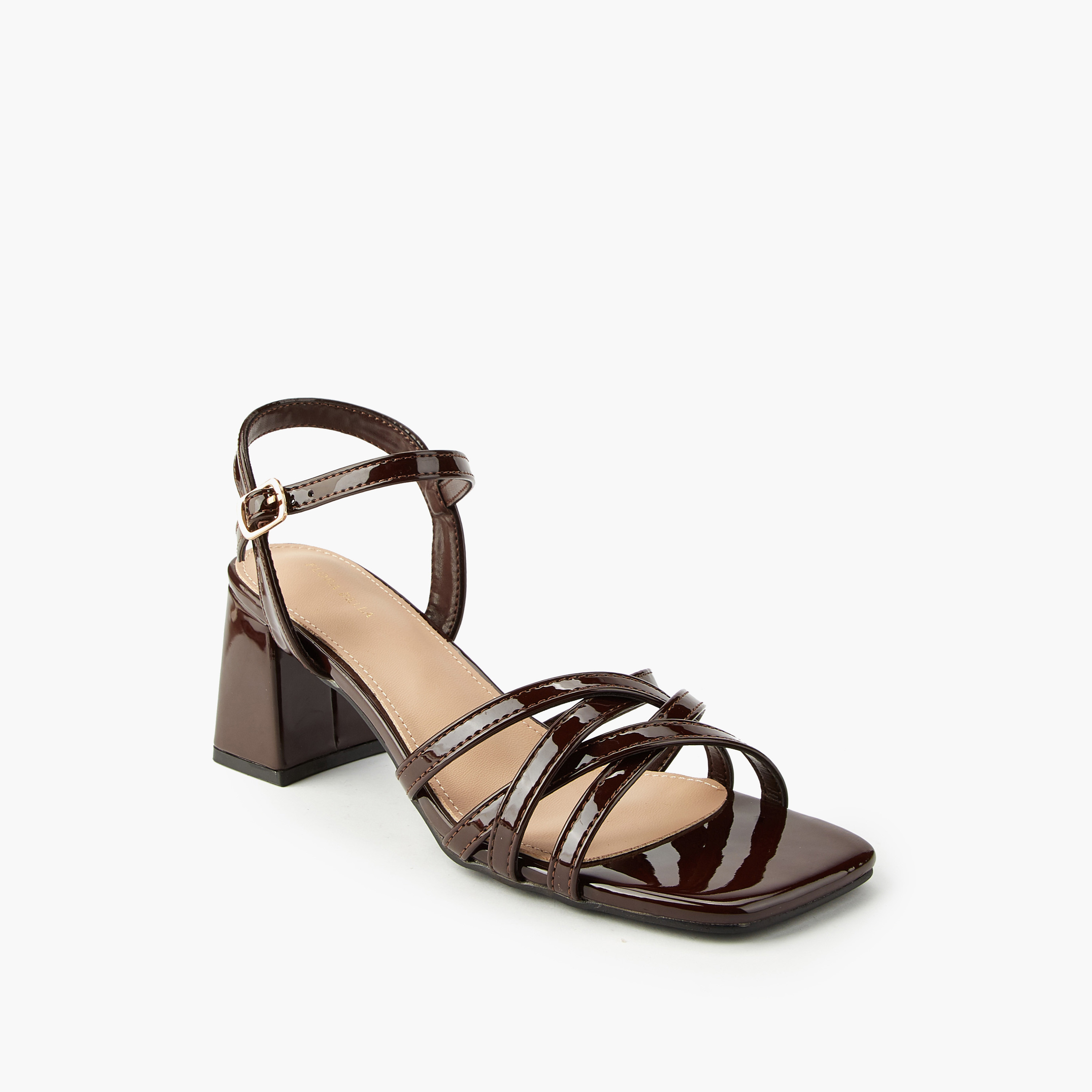 Flora Bella Women's Block Heel Buckle Closure Sandals-women-shoes-sandals-heeled-image-3