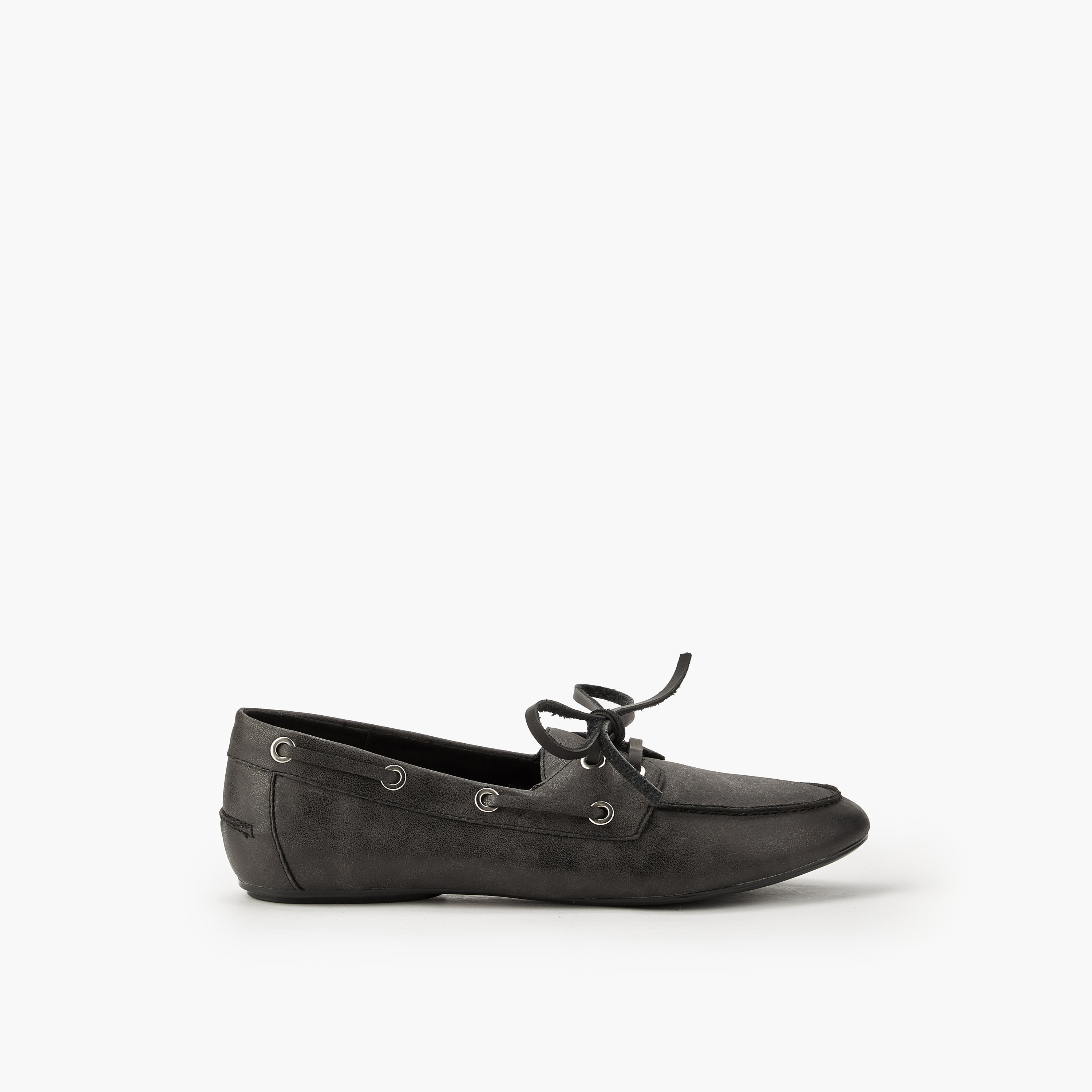 Celeste Women Lace-Up Detail Loafers-women-shoes-flats-loafers-image-3