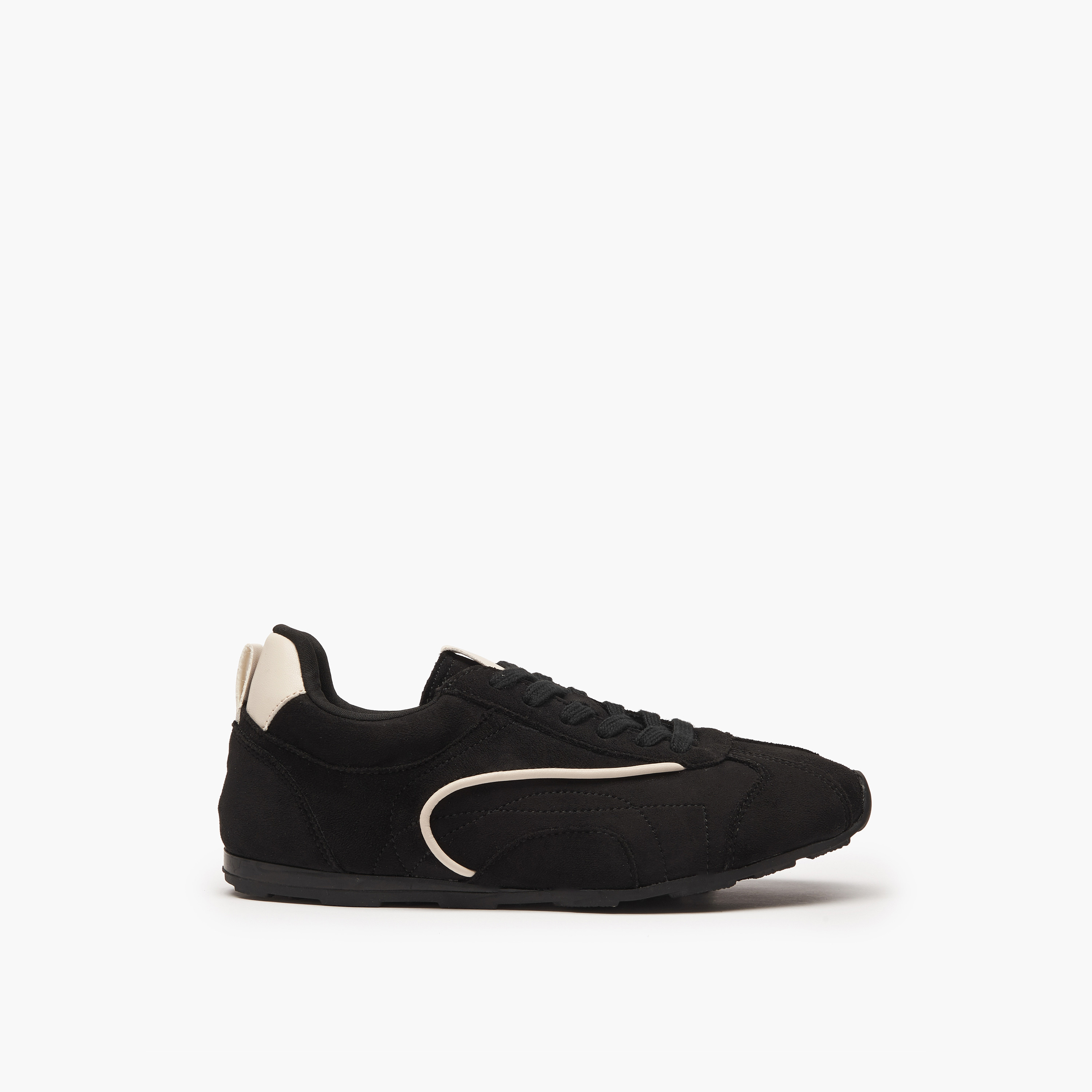 Flora Bella Women Panelled Lace-Up Sneakers-women-shoes-sneakers-image-2