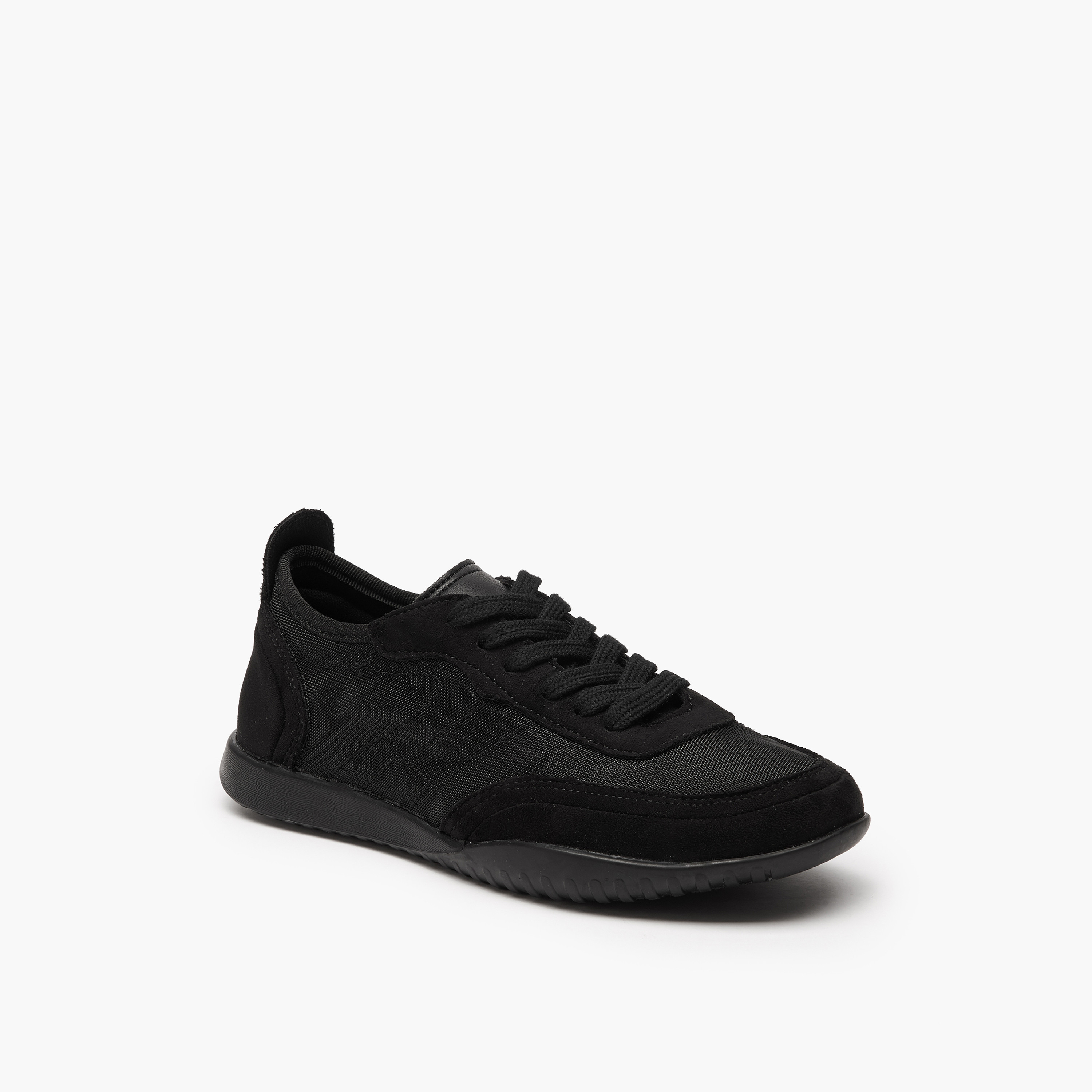 Flora Bella Women Panelled Lace-Up Sneakers-women-shoes-sneakers-image-3