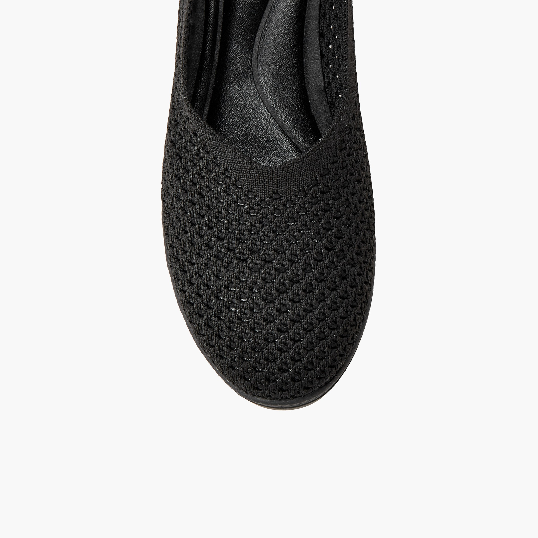 حذاء باليرينا بارز الملمس محبوك للنساء من فلورا بيلا-women-shoes-flats-ballerinas-image-5