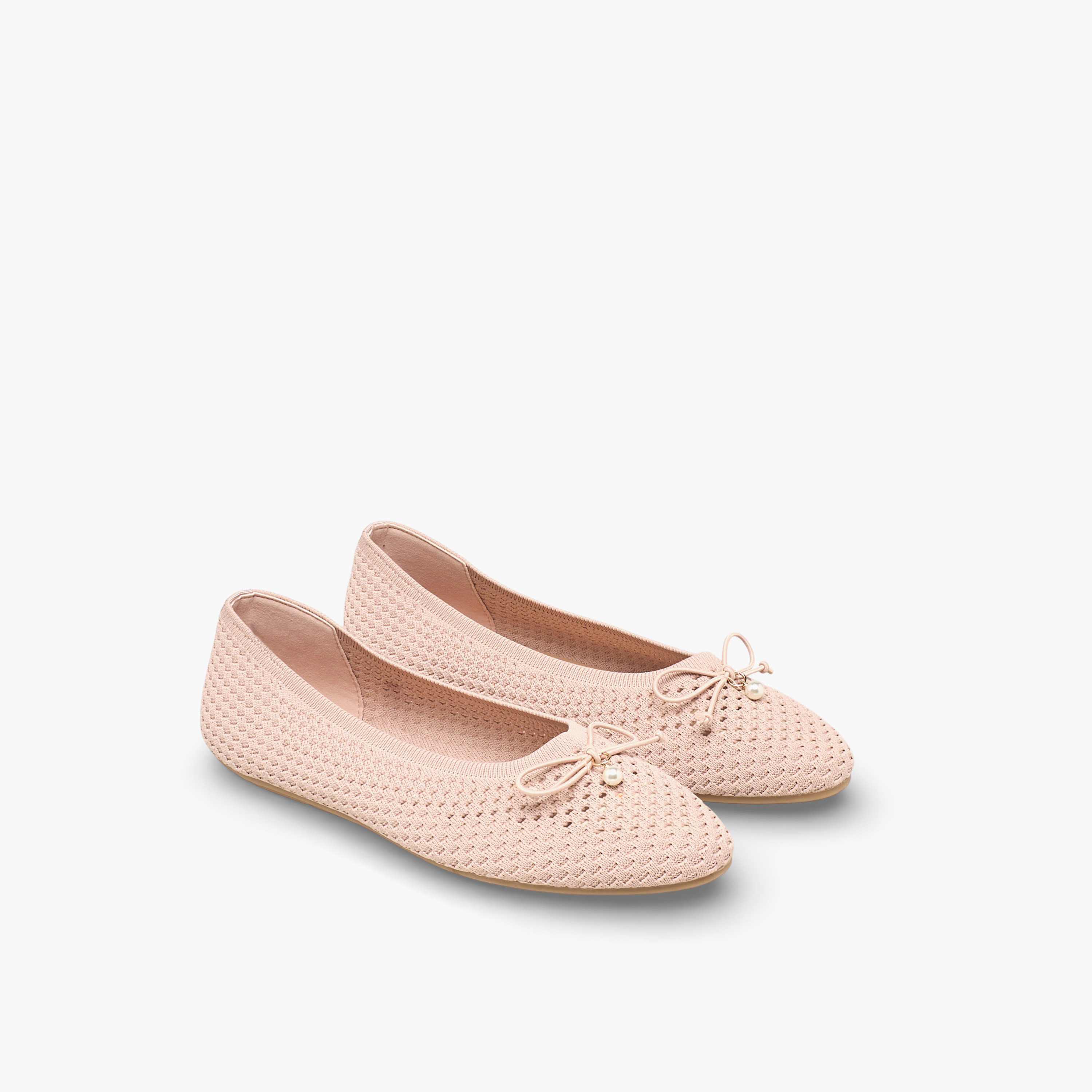 حذاء باليرينا بارز الملمس للنساء من سيليست-women-shoes-ballerinas-image-1