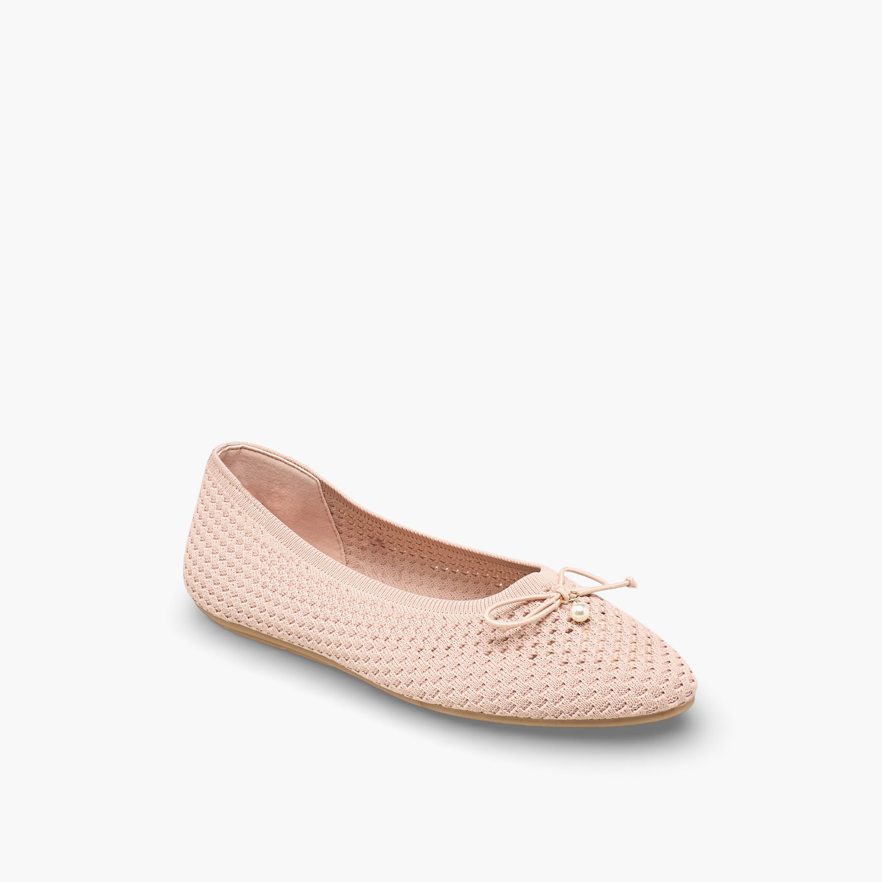 حذاء باليرينا بارز الملمس للنساء من سيليست-women-shoes-ballerinas-image-2