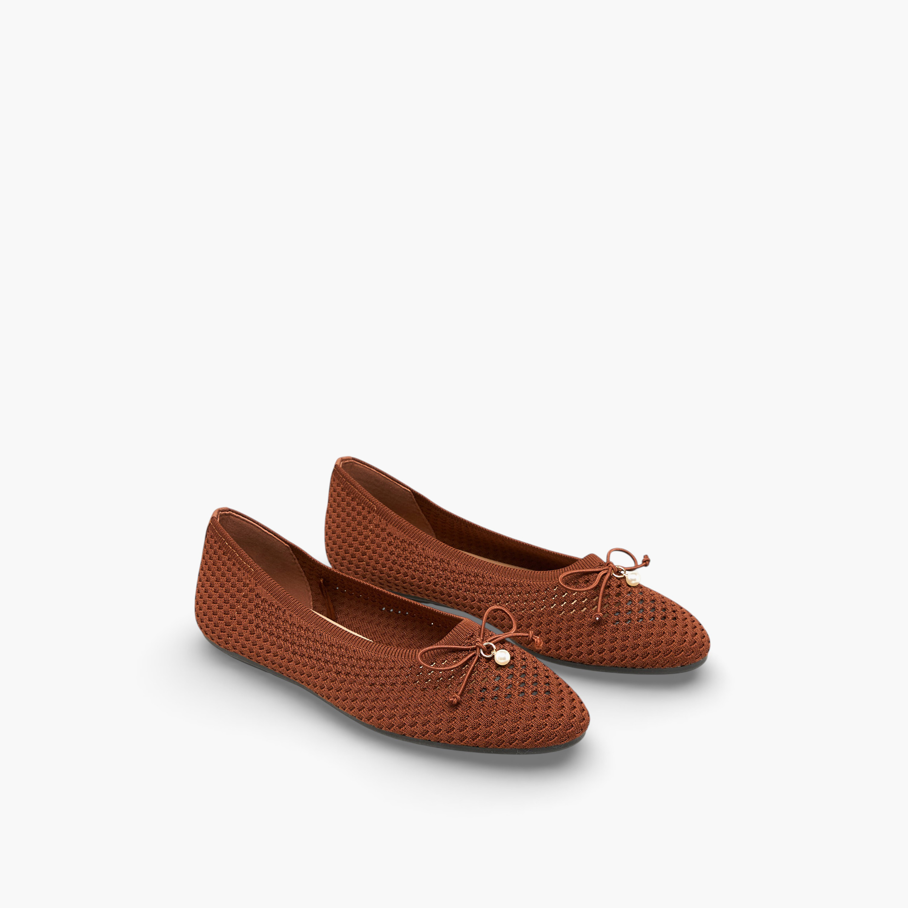 حذاء باليرينا بارز الملمس للنساء من سيليست-women-shoes-ballerinas-image-1