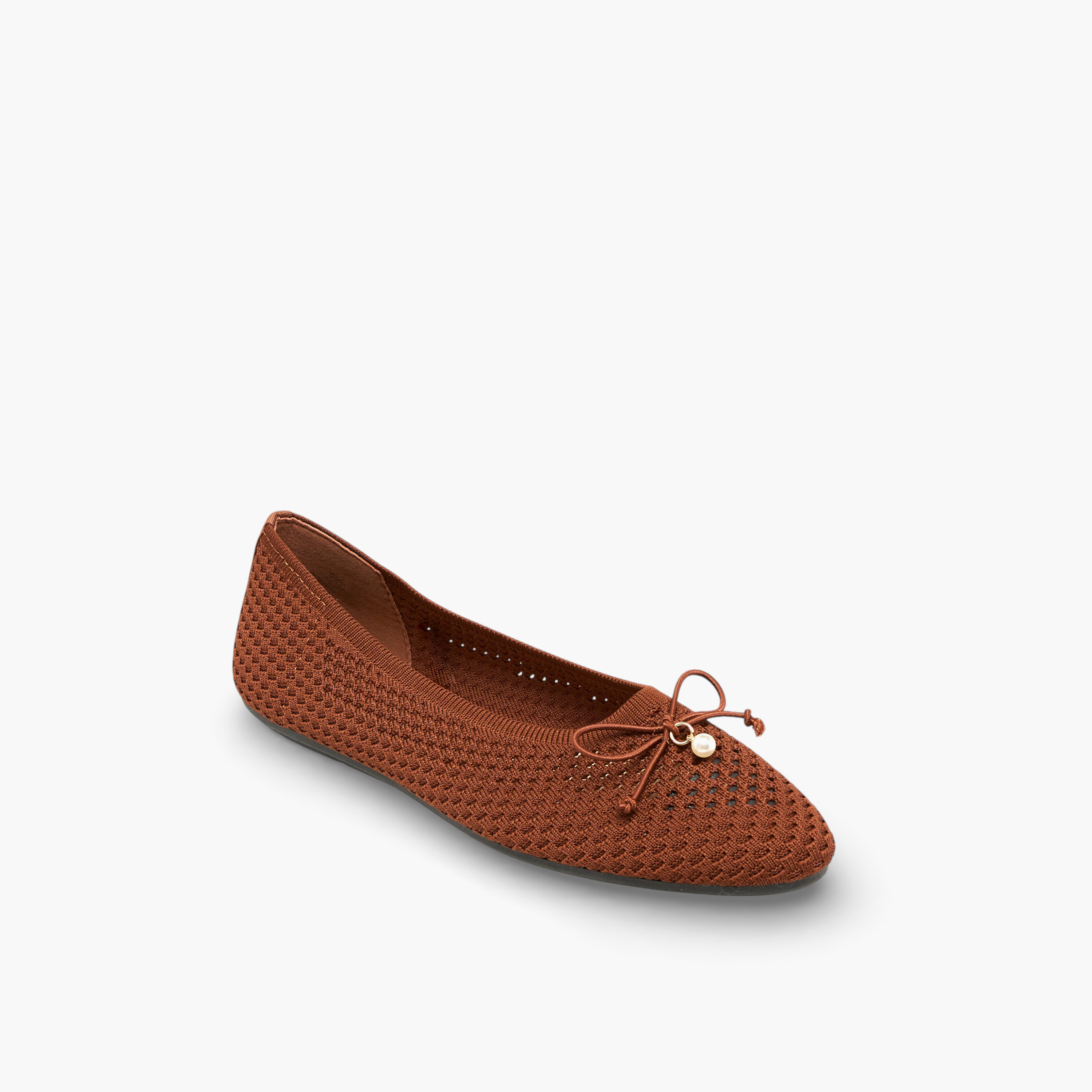 حذاء باليرينا بارز الملمس للنساء من سيليست-women-shoes-ballerinas-image-2
