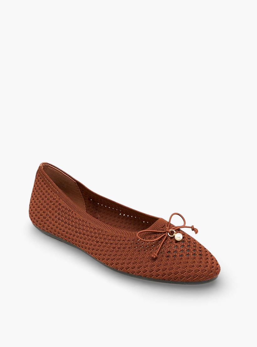 حذاء باليرينا بارز الملمس للنساء من سيليست-women-shoes-ballerinas-image-2