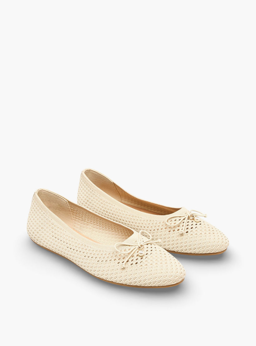 حذاء باليرينا بارز الملمس للنساء من سيليست-women-shoes-ballerinas-image-1
