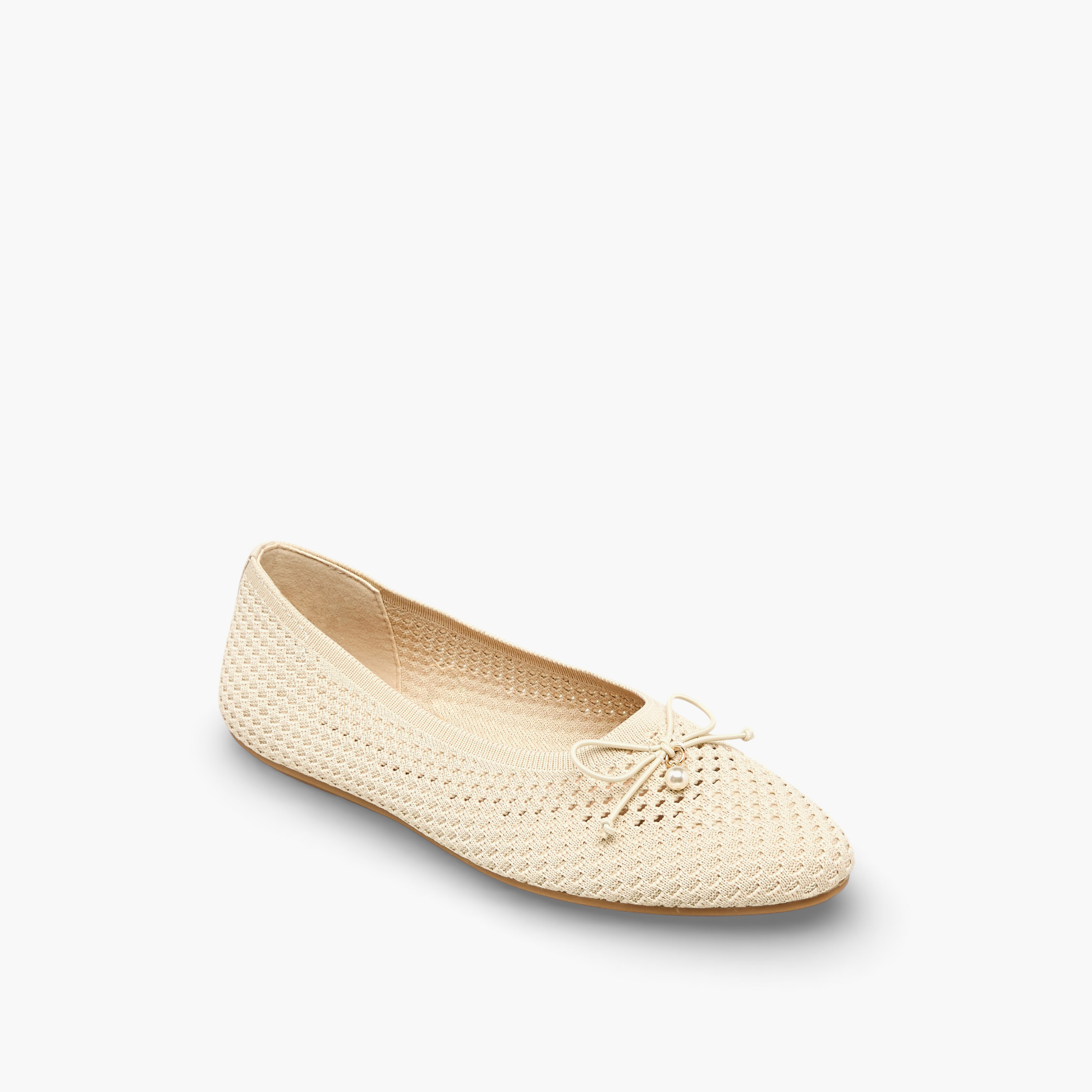 حذاء باليرينا بارز الملمس للنساء من سيليست-women-shoes-ballerinas-image-2