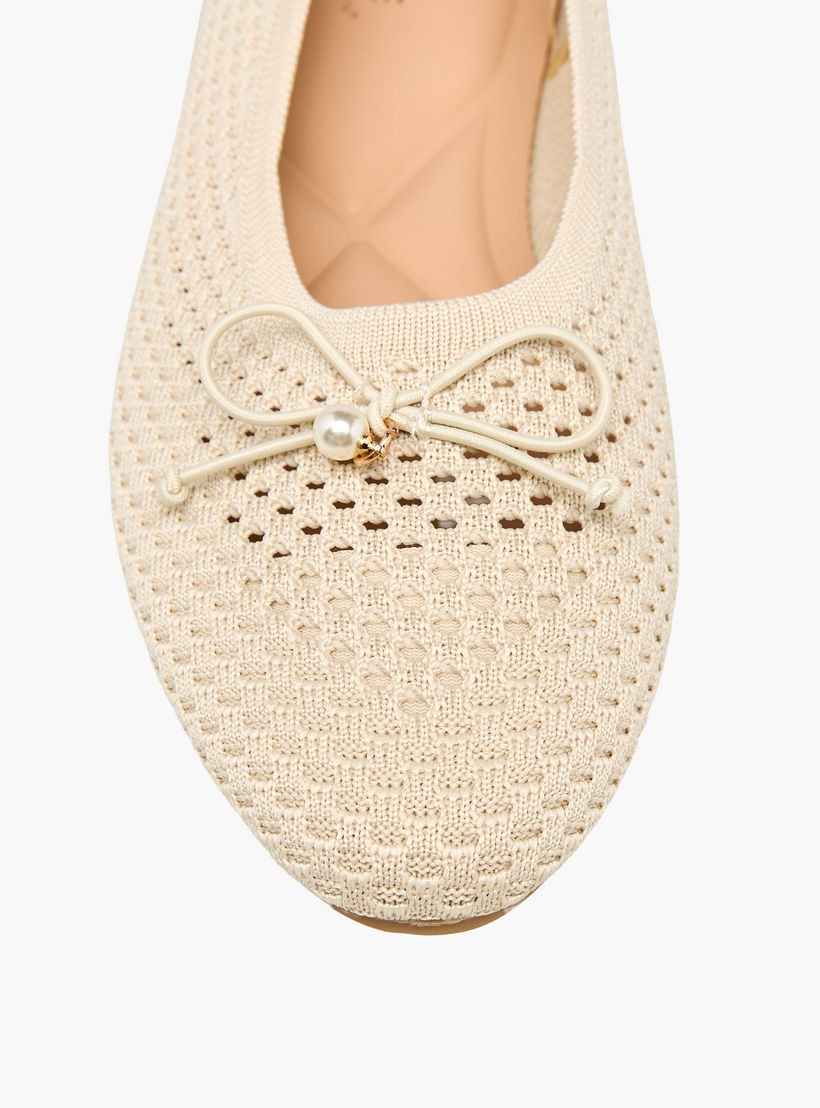 حذاء باليرينا بارز الملمس للنساء من سيليست-women-shoes-ballerinas-image-4
