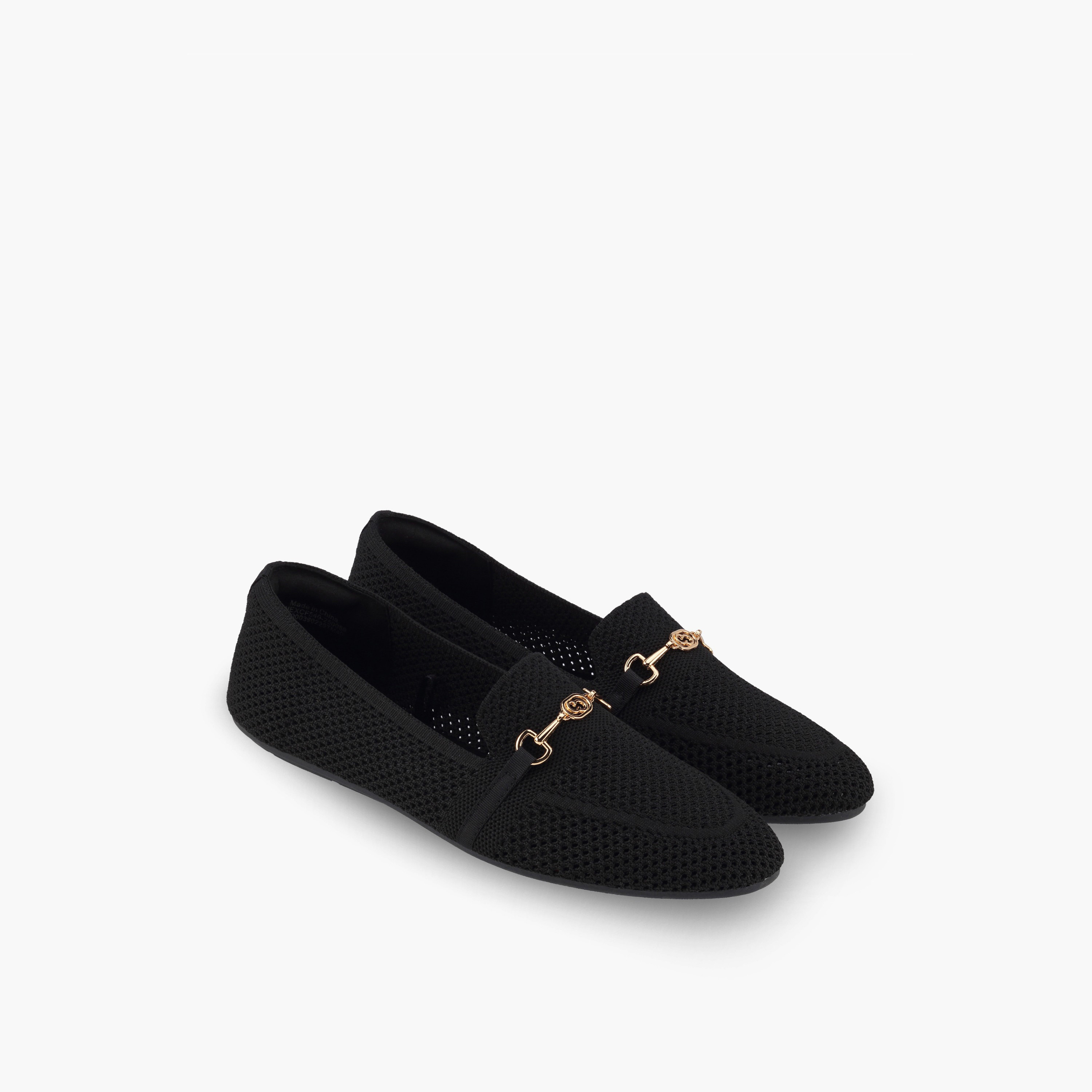 حذاء سهل الارتداء بزينة ميتاليك للنساء من سيليست-women-shoes-flats-loafers-image-1