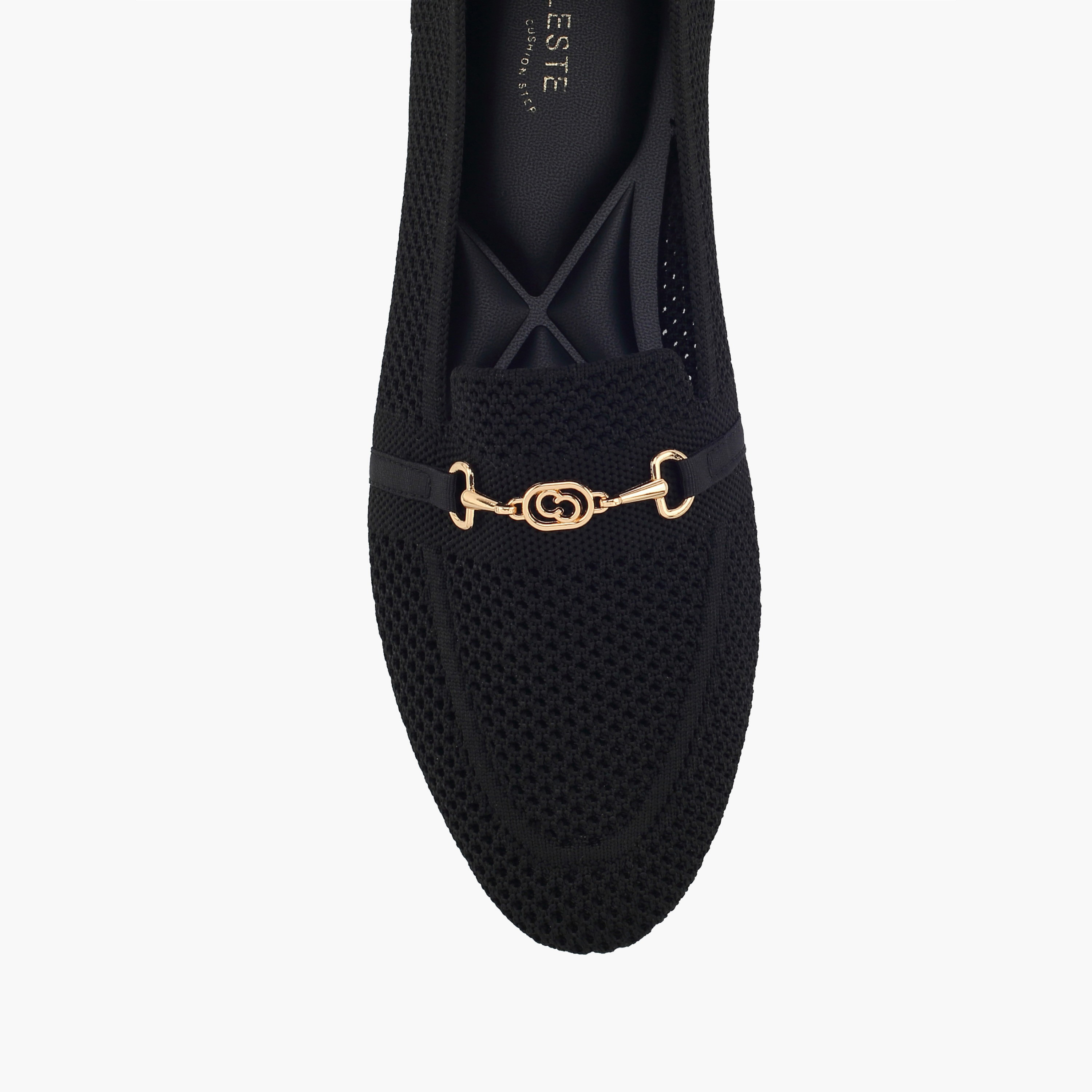 حذاء سهل الارتداء بزينة ميتاليك للنساء من سيليست-women-shoes-flats-loafers-image-4