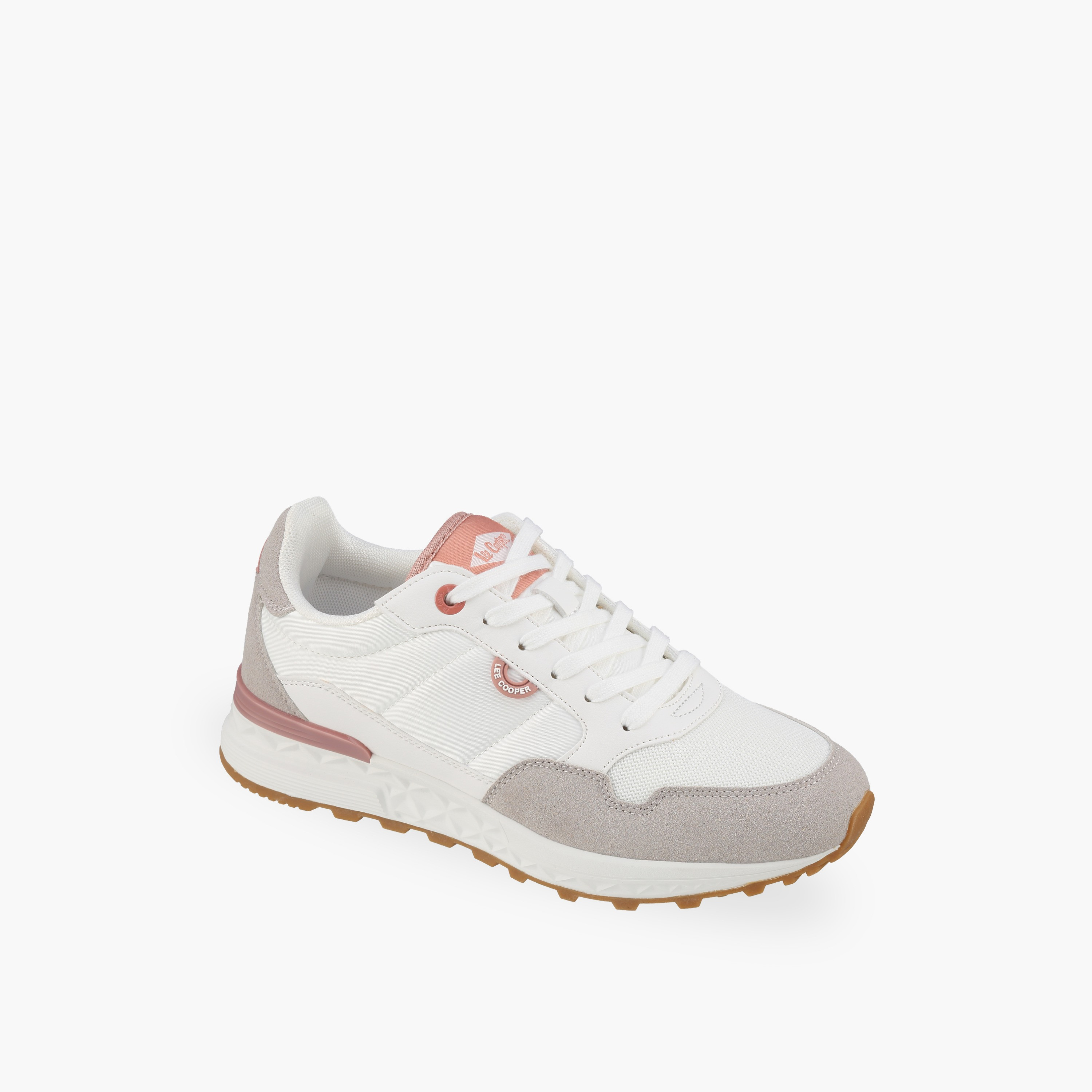Lee Cooper Women Textured Lace-Up Sneakers-women-shoes-sneakers-image-2