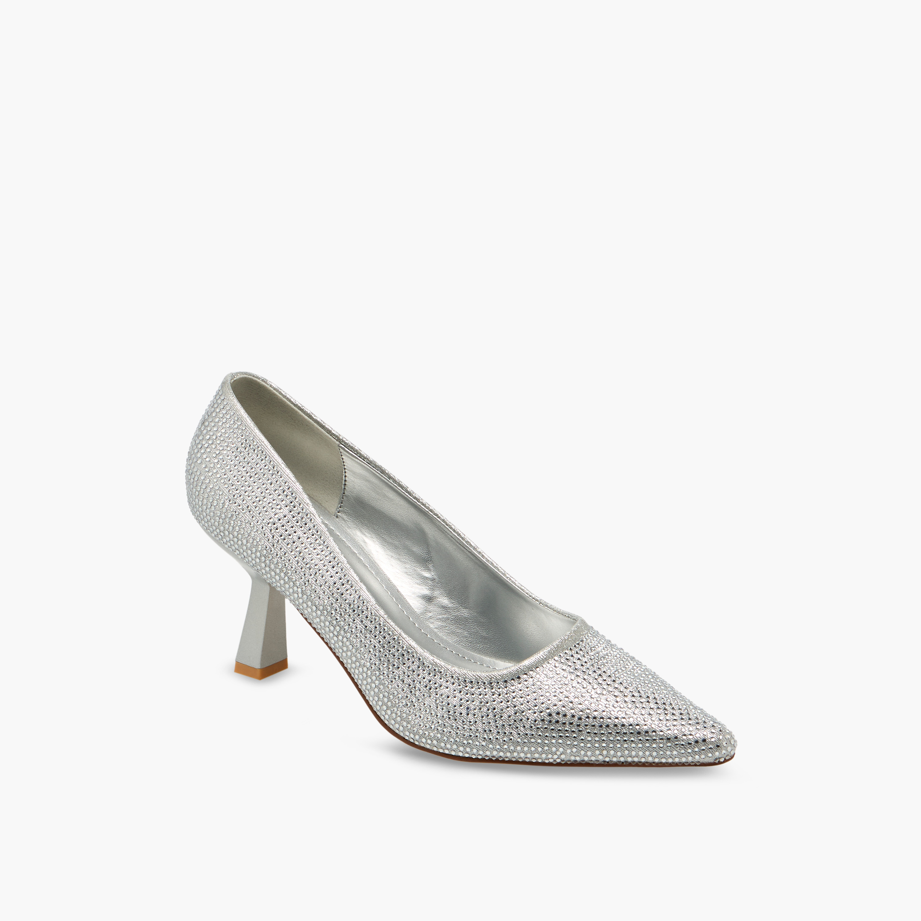 Flora Bella Women Rhinestone Embellished Flared Heel Pumps-women-shoes-heels-image-2