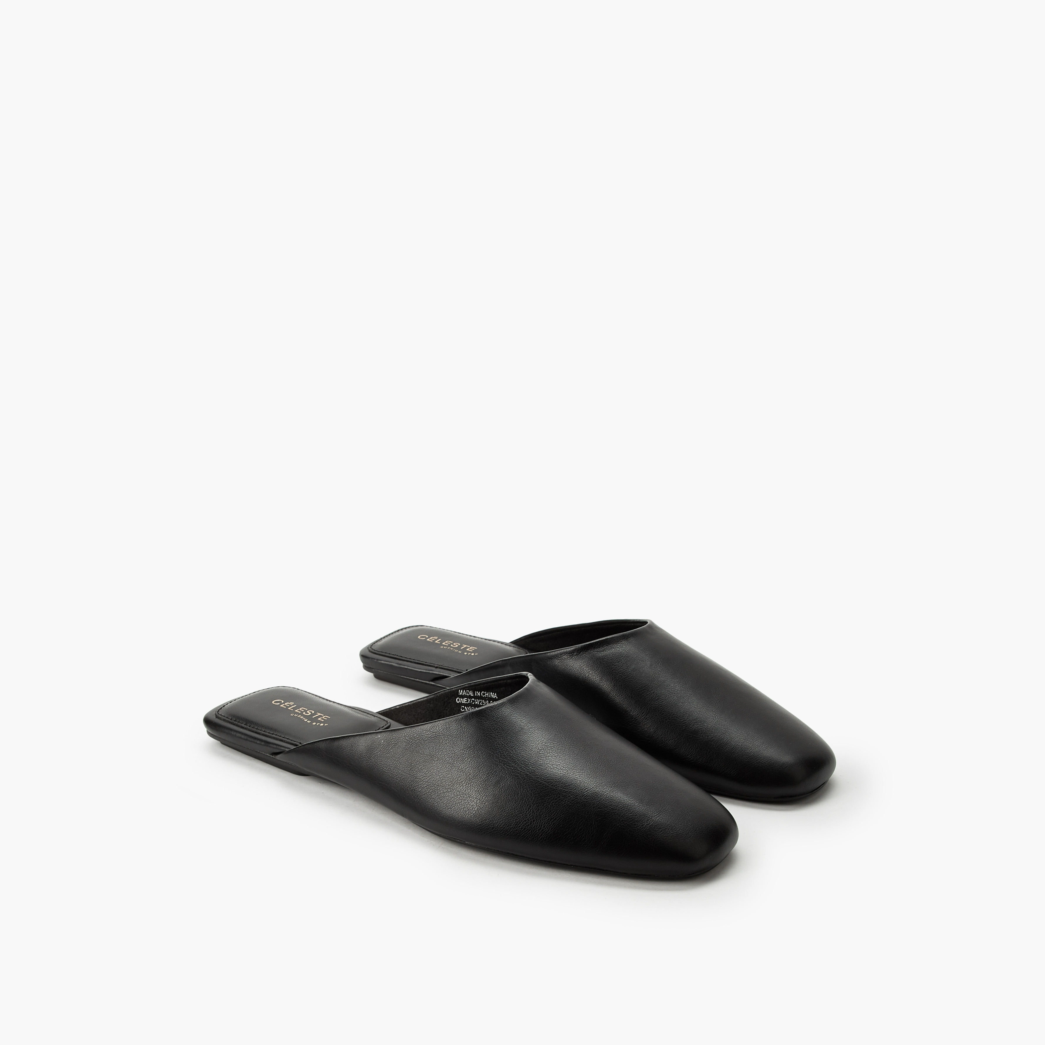 حذاء ميول شامواه سهل الارتداء للنساء من سيليست-women-shoes-flats-mules-image-1