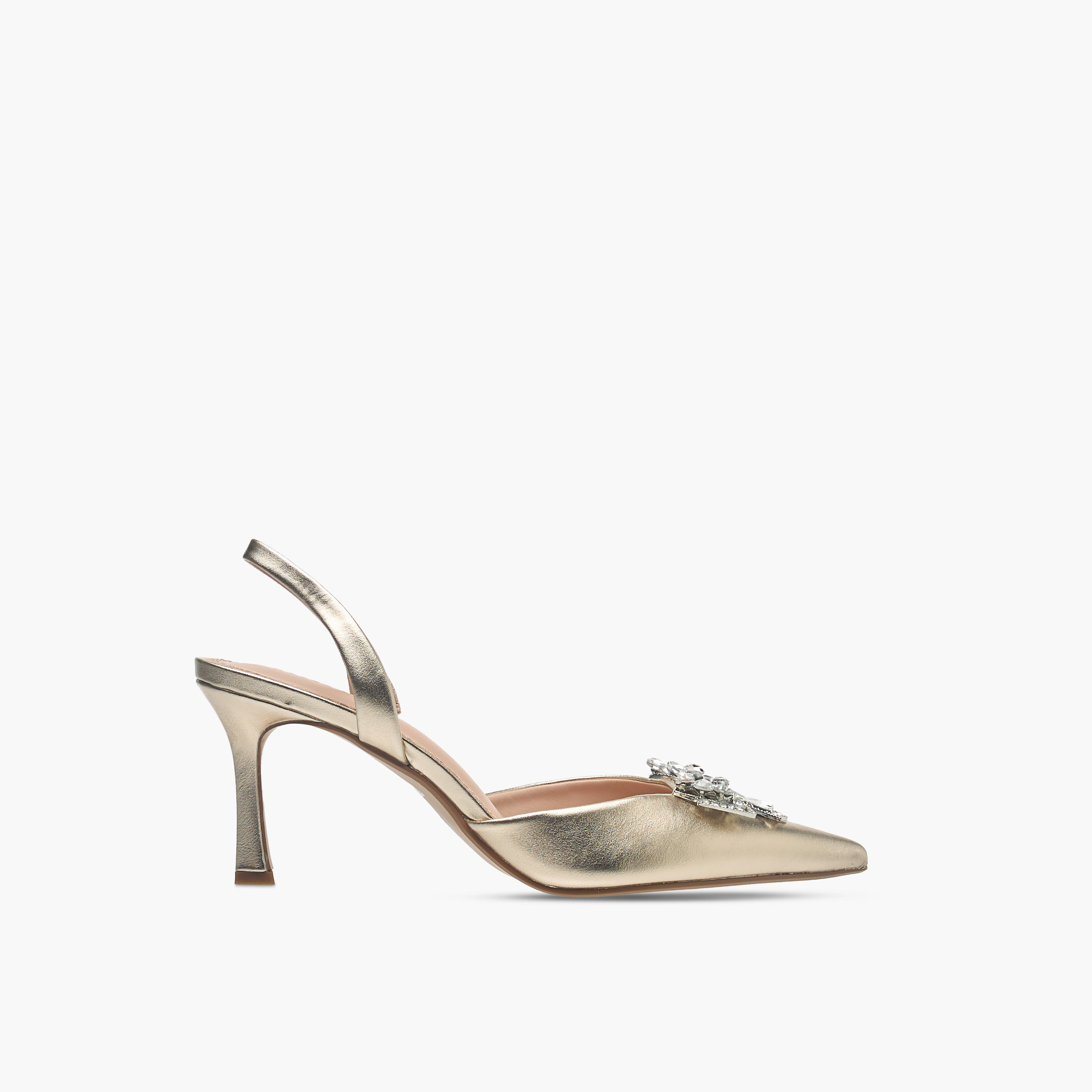 Celeste Women's Bow Embellished Slingback Shoes with Stiletto Heels-women-shoes-heels-image-3