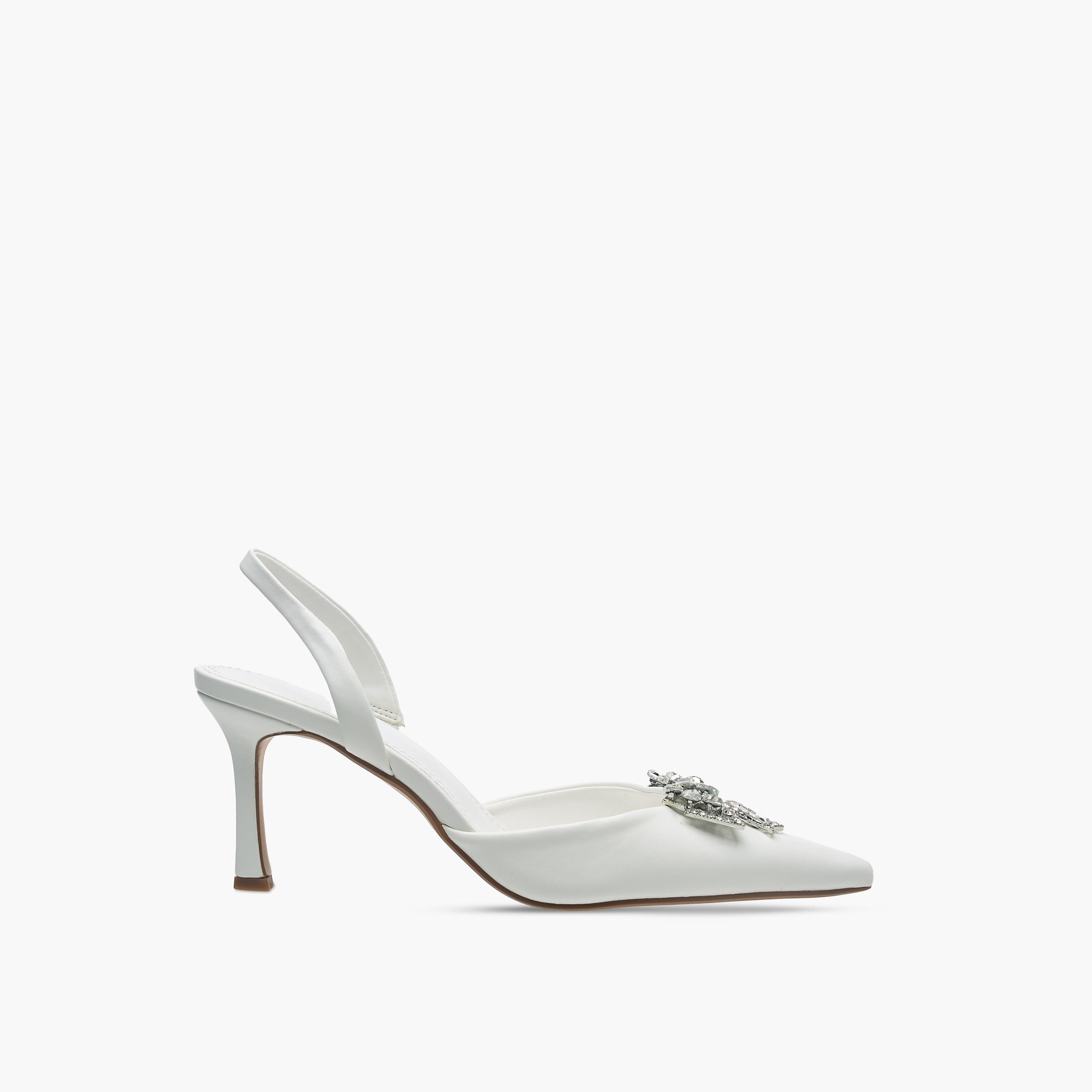 صندل بكعب ستيليتو وحزام خلفي وتفاصيل فيونكة مزينة للنساء من سيليست-women-shoes-heels-image-3