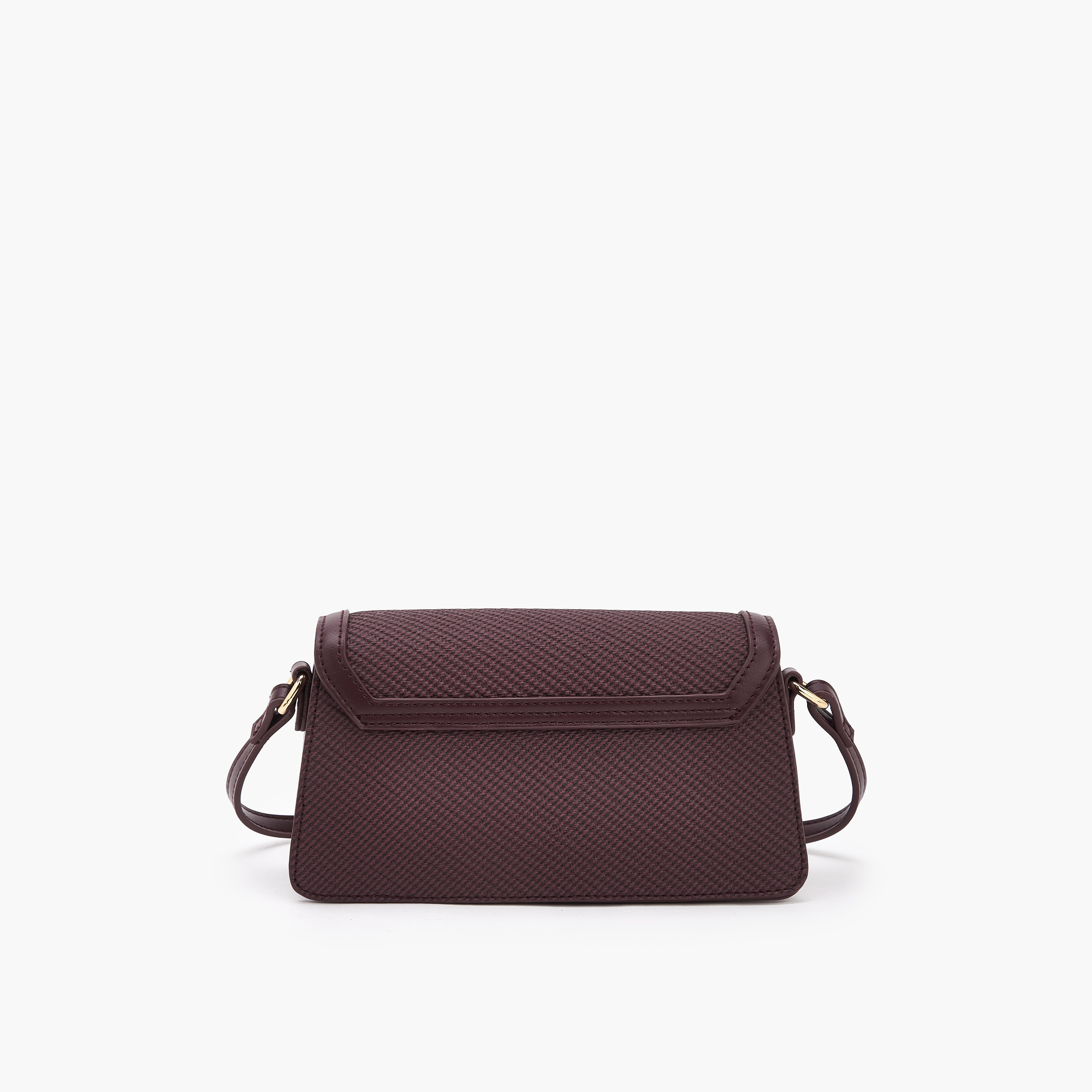 شنطة كروس بودي بارزة الملمس بحزام كتف قابل للتعديل من فلورا بيلا-women-bagsandwallets-handbags-image-5