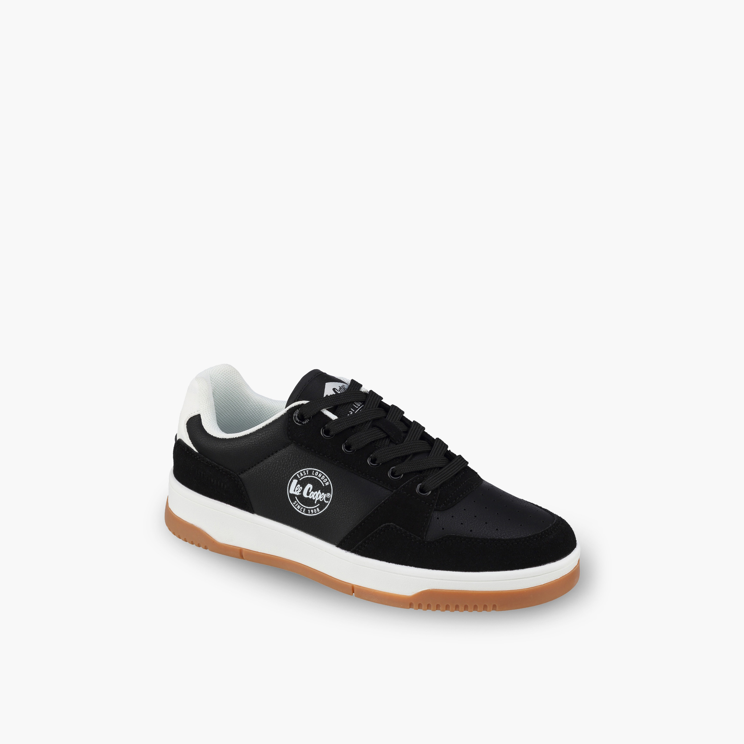 Lee Cooper Women Logo Lace-Up Ankle Sneakers-women-shoes-sneakers-image-2