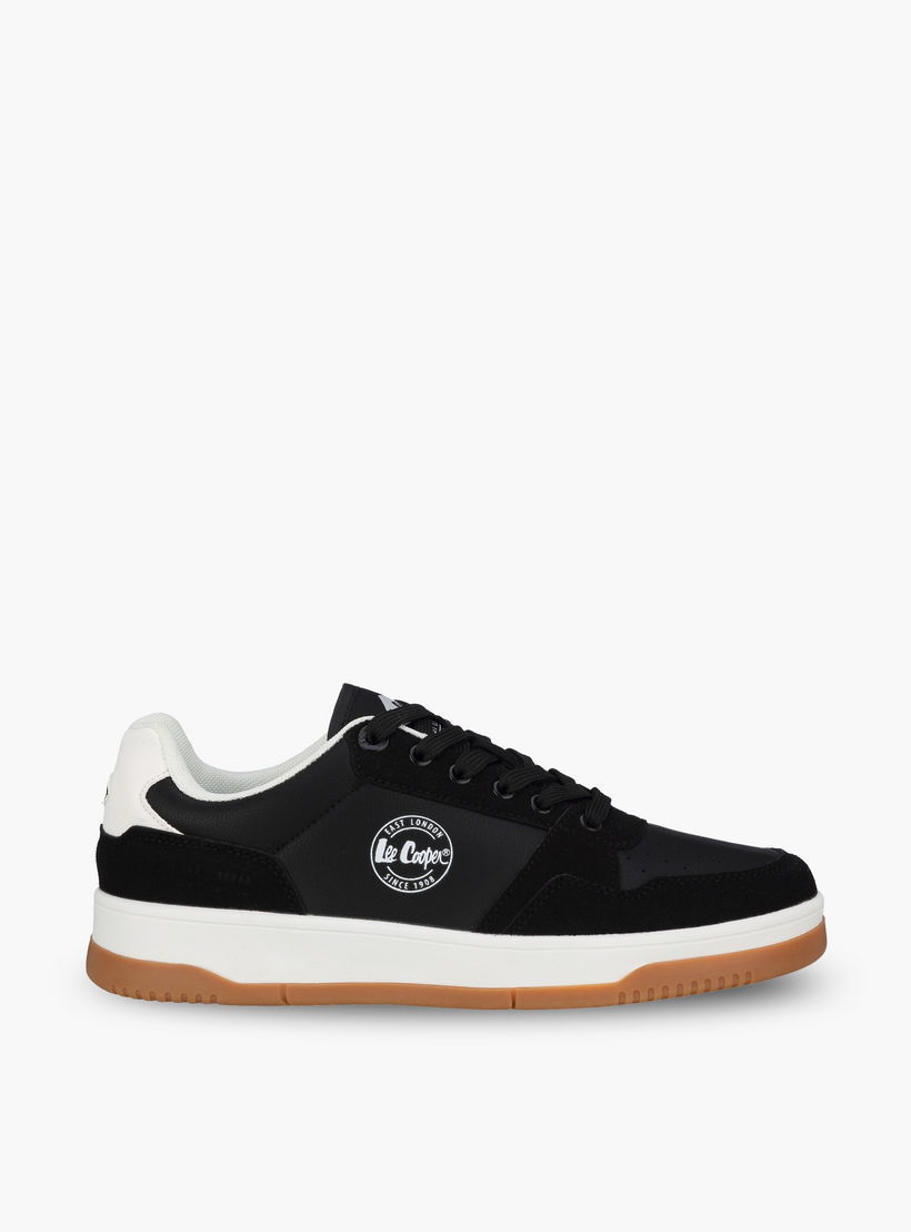 Lee Cooper Women Logo Lace-Up Ankle Sneakers-women-shoes-sneakers-image-3