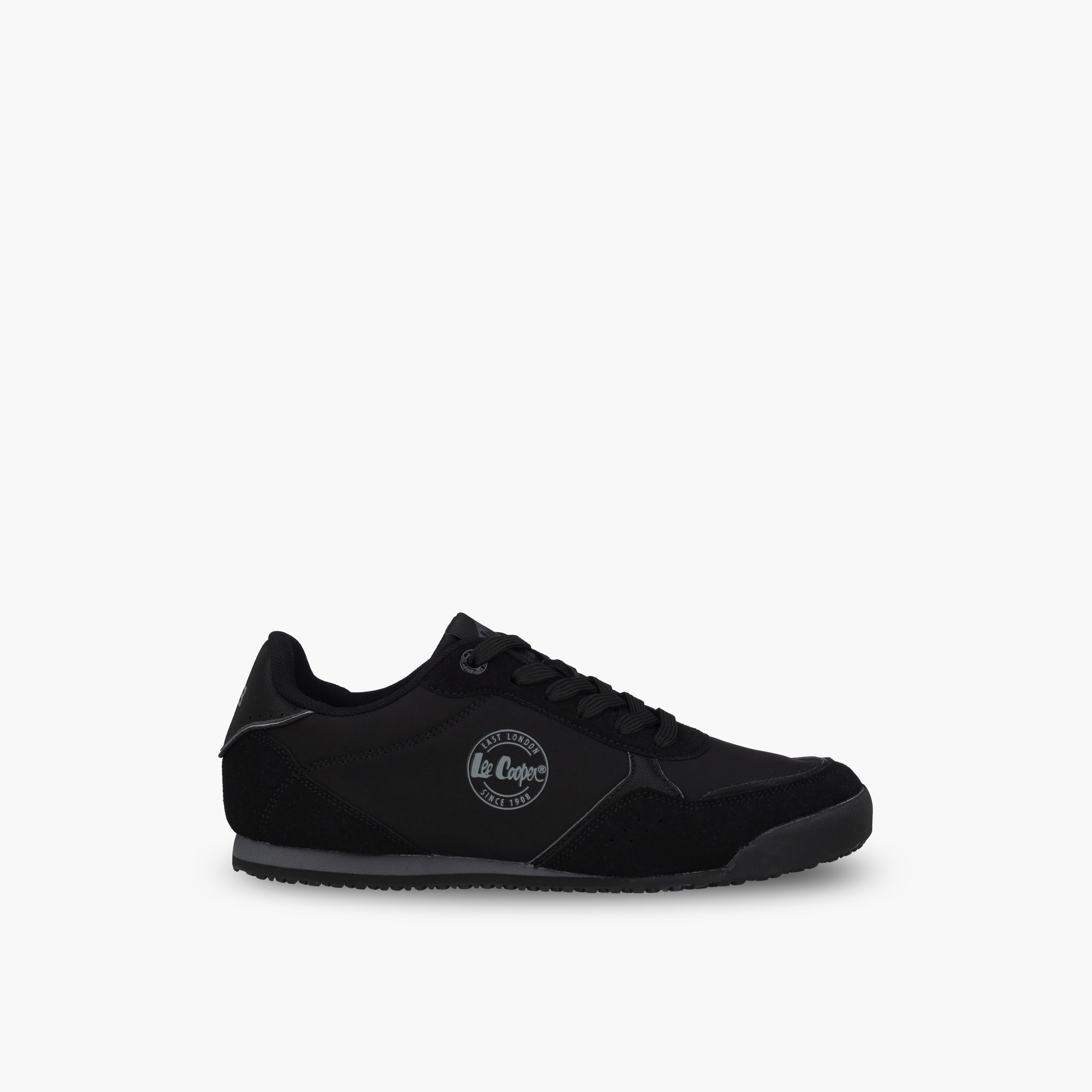 Lee Cooper Women Logo Print Lace-Up Ankle Sneakers-women-shoes-sneakers-image-3
