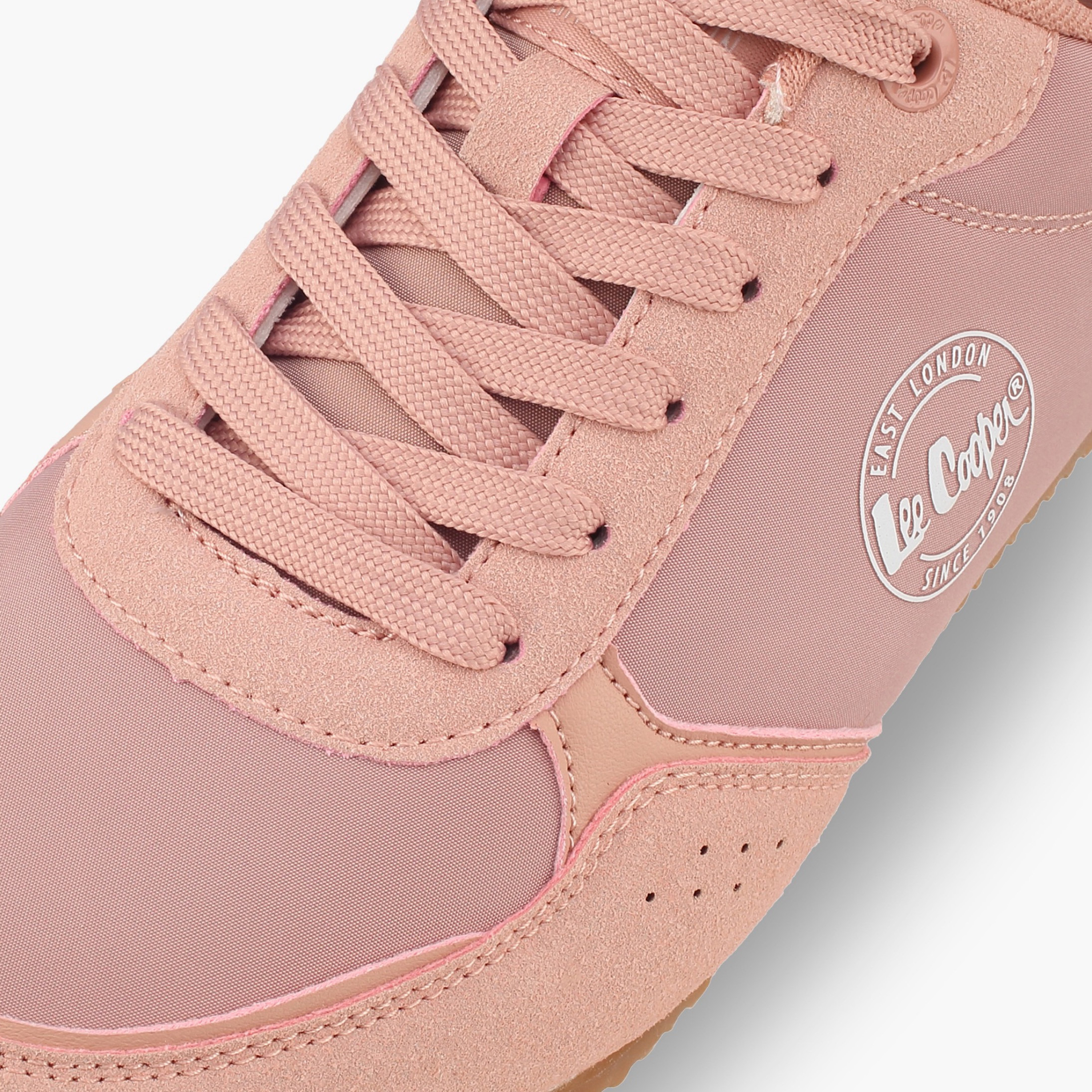 Lee Cooper Women Logo Print Lace-Up Ankle Sneakers-women-shoes-sneakers-image-4
