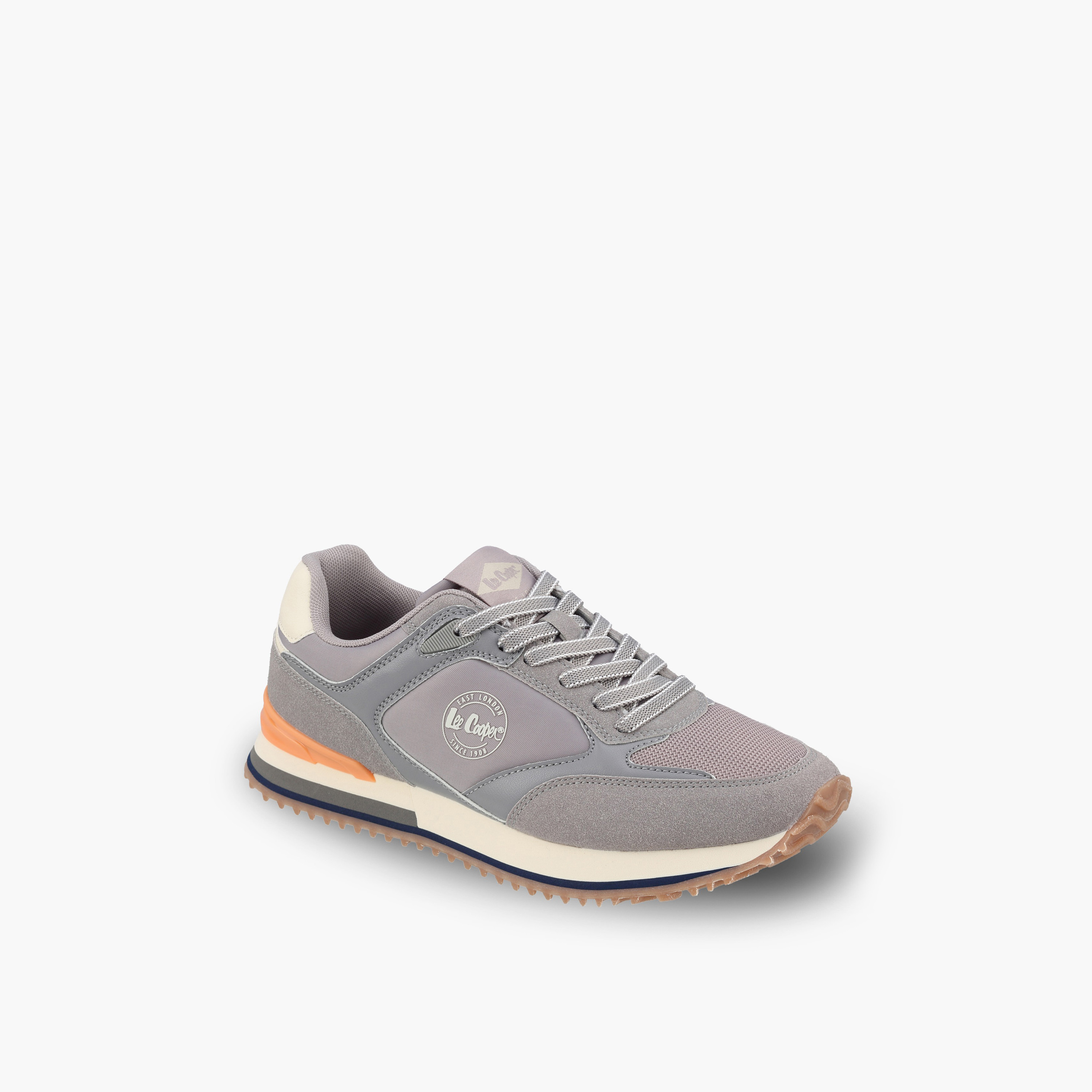 حذاء سنيكرز للكاحل برباط وطبعات شعار للنساء من لي كوبر-women-shoes-sneakers-image-2
