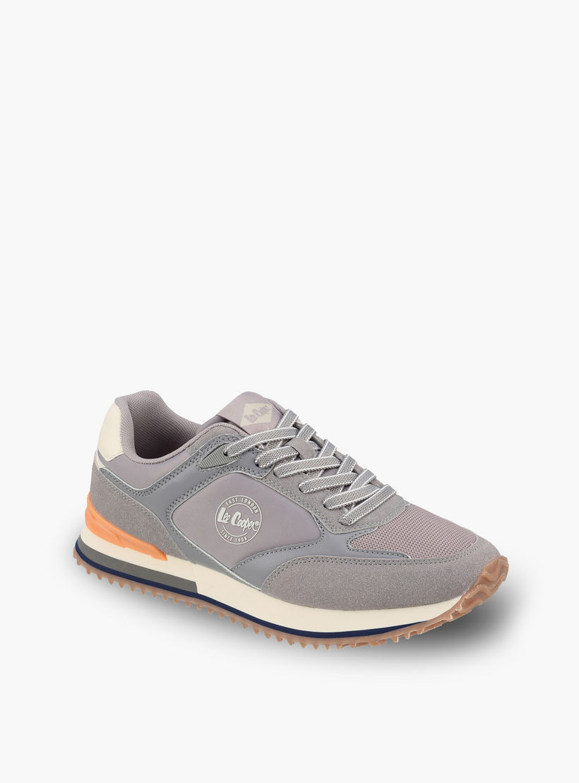 حذاء سنيكرز للكاحل برباط وطبعات شعار للنساء من لي كوبر-women-shoes-sneakers-image-2