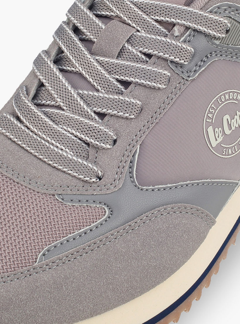 حذاء سنيكرز للكاحل برباط وطبعات شعار للنساء من لي كوبر-women-shoes-sneakers-image-4