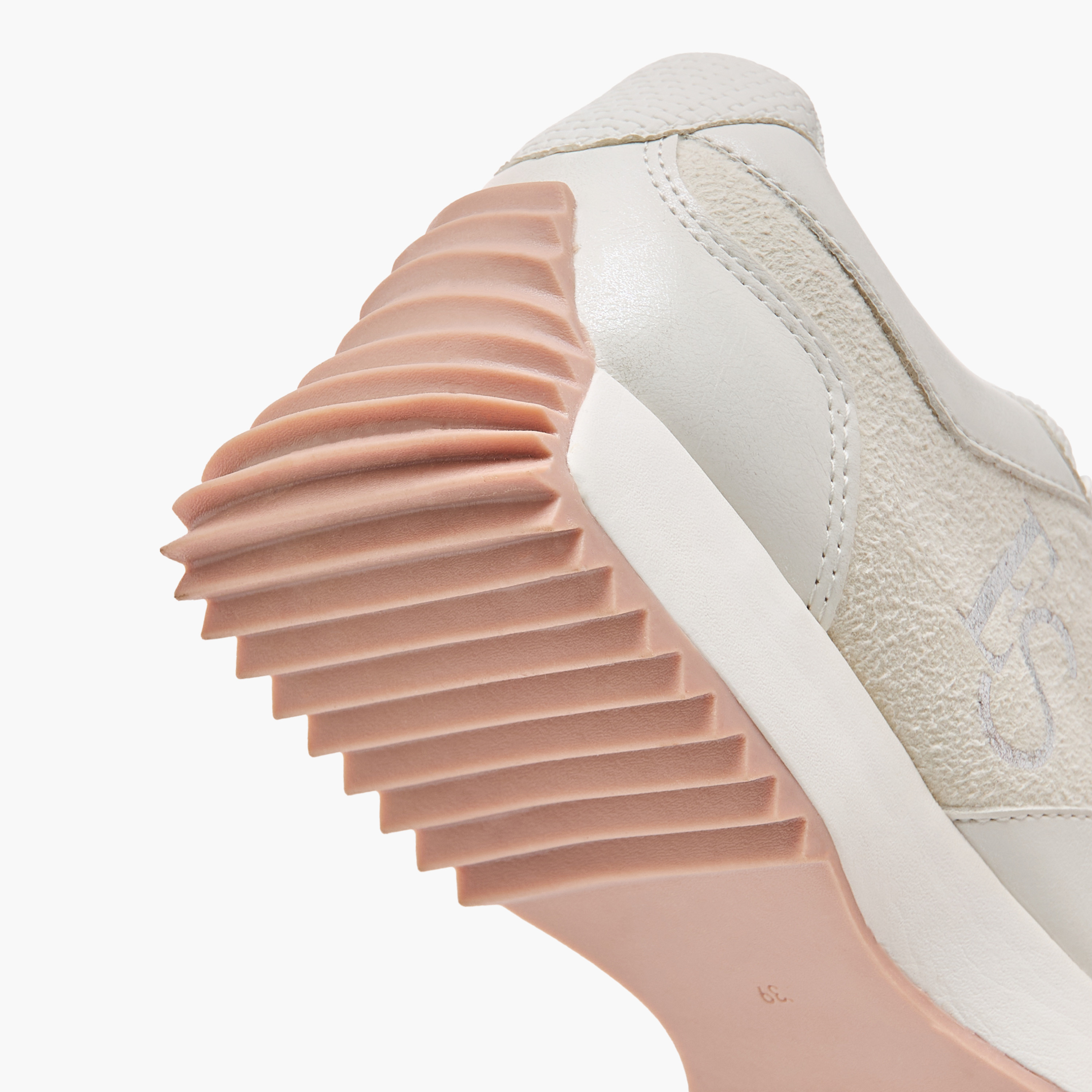 Elle Women's Logo Detail Sneakers with Lace-Up Closure-women-shoes-sneakers-image-5
