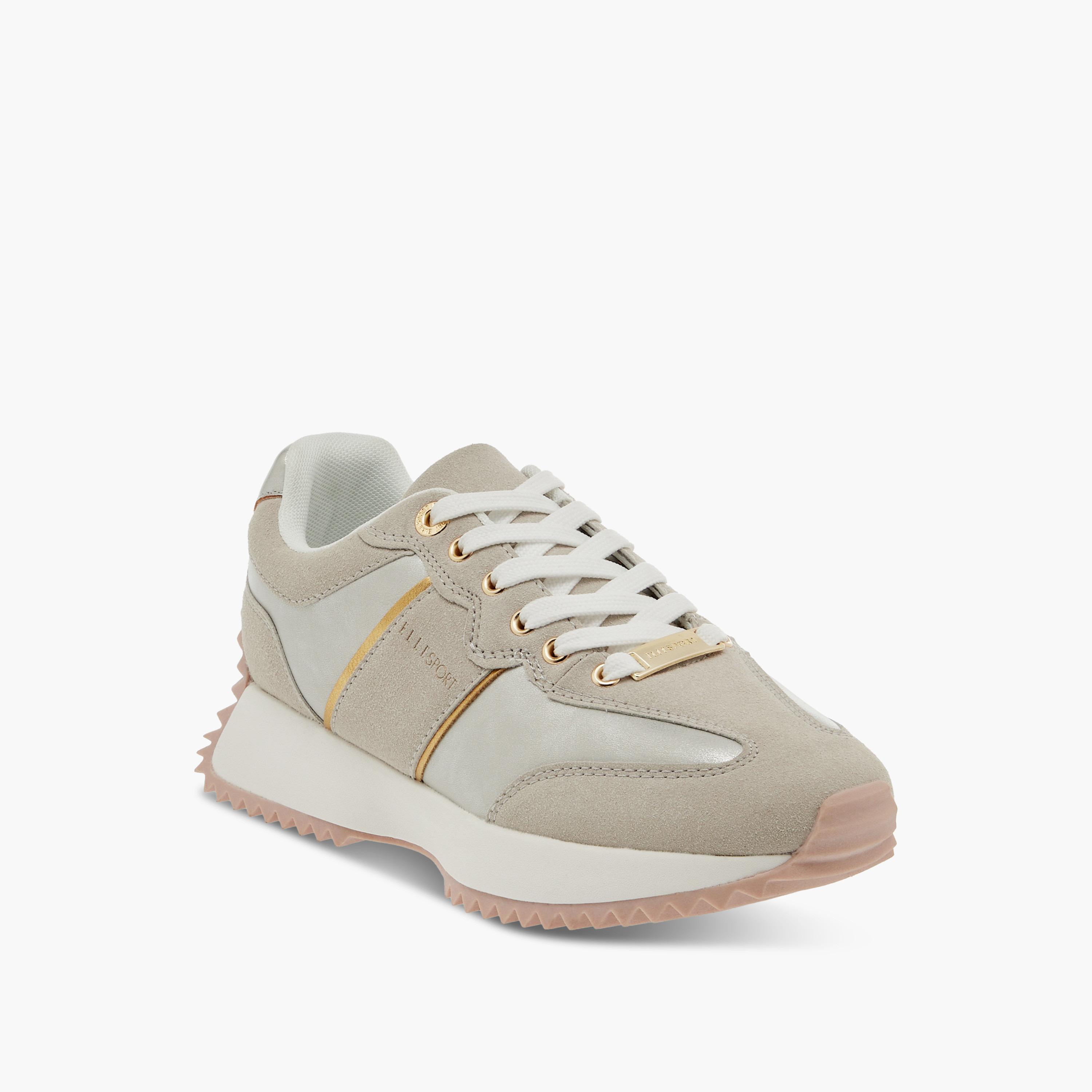 Elle Women's Panelled Lace-Up Sneakers-women-shoes-sneakers-image-2