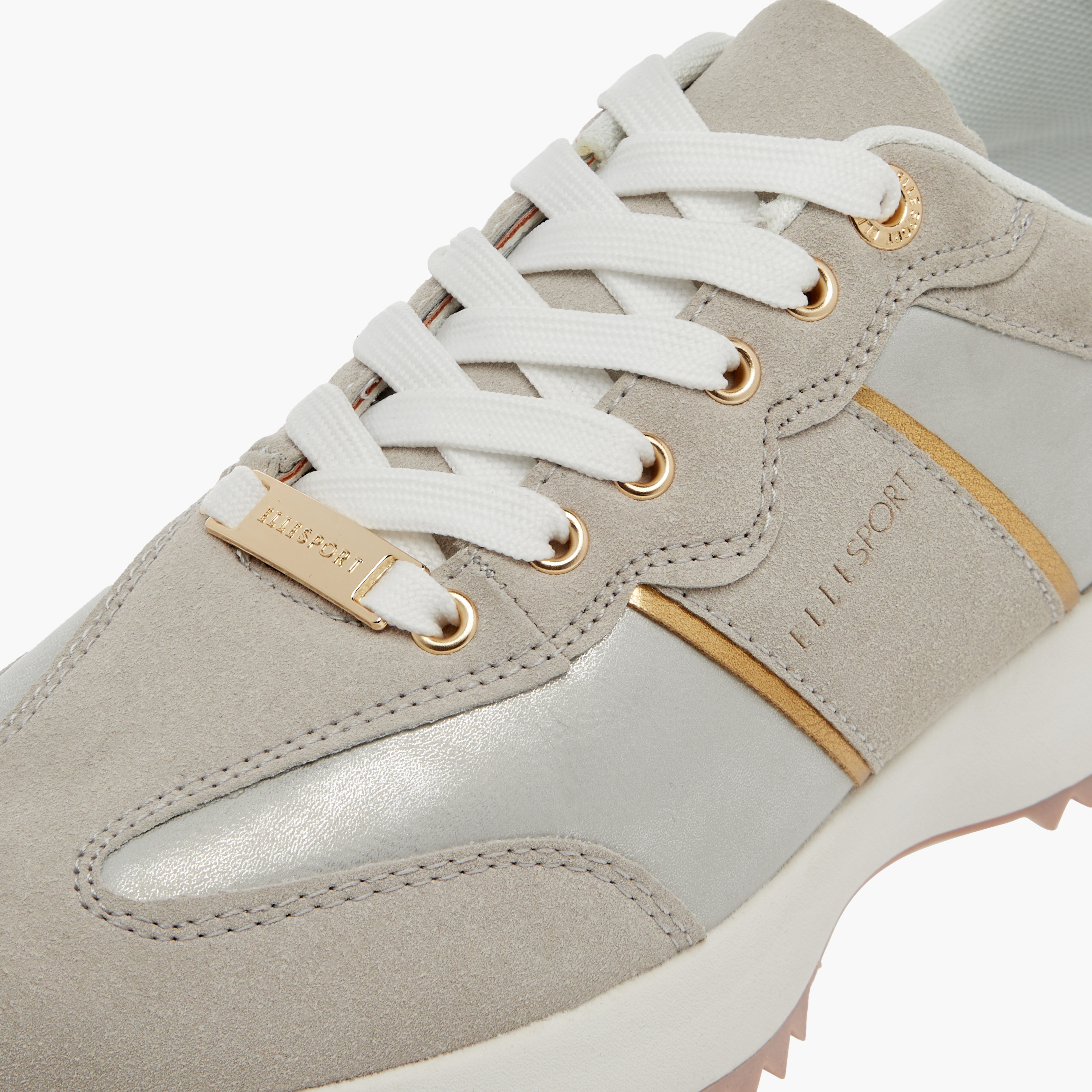 Elle Women's Panelled Lace-Up Sneakers-women-shoes-sneakers-image-4
