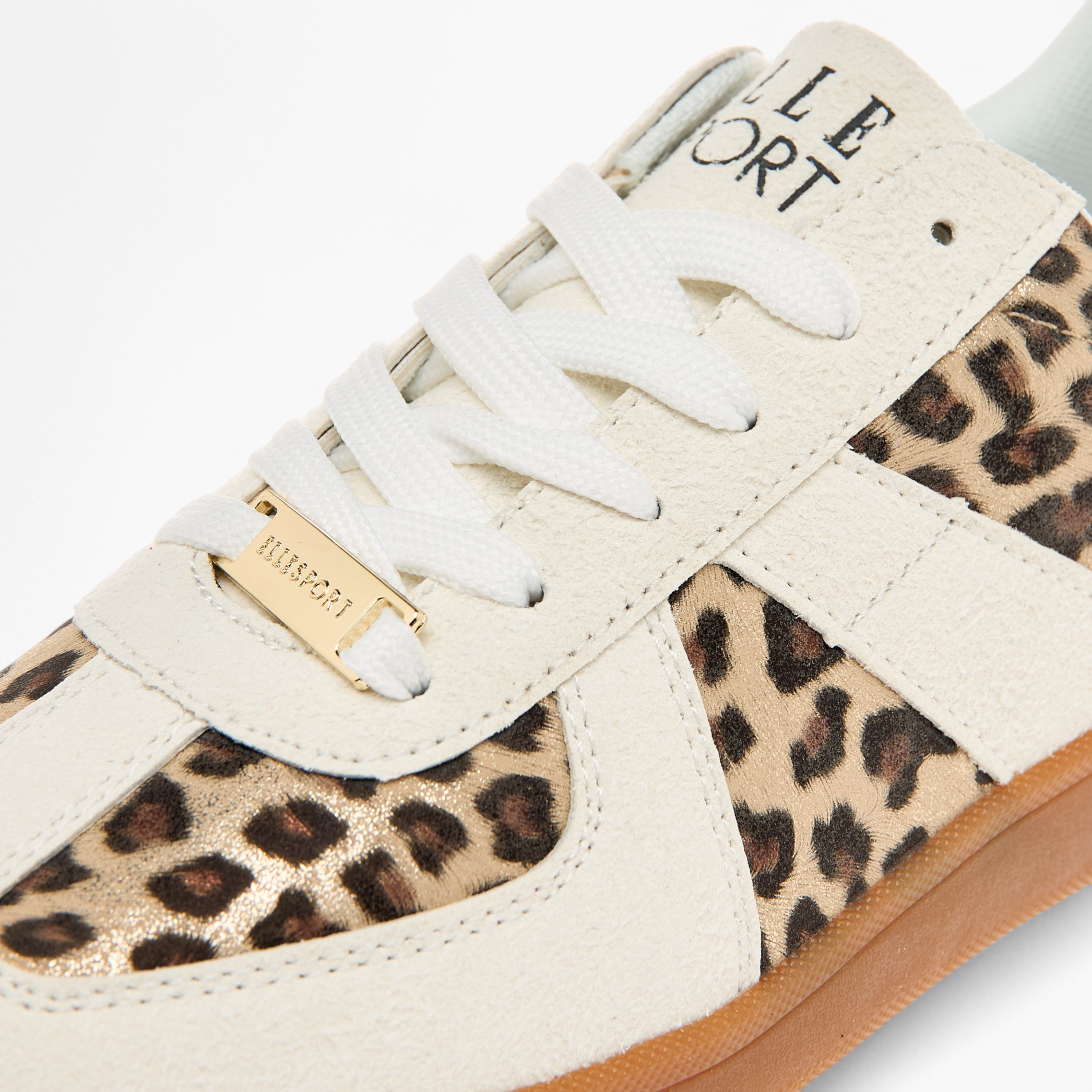 Elle Women's Animal Print Sneakers with Lace-Up Closure-women-shoes-sneakers-image-4