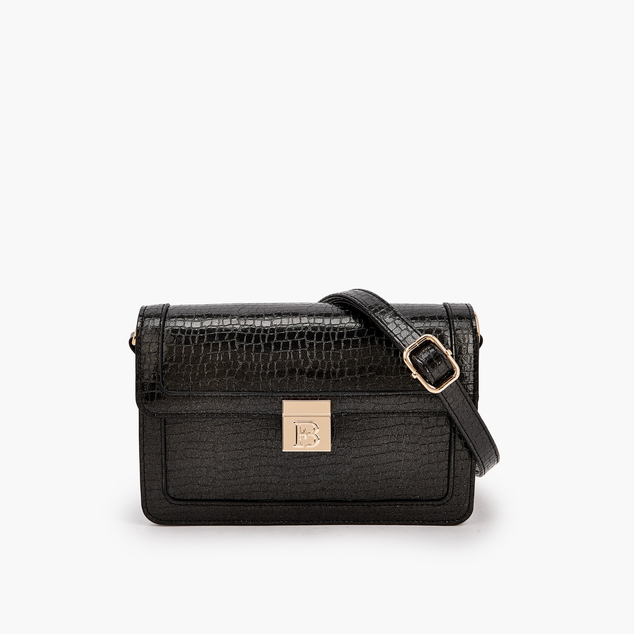 Flora Bella Textured Crossbody Bag with Detachable Strap-women-bagsandwallets-handbags-image-1