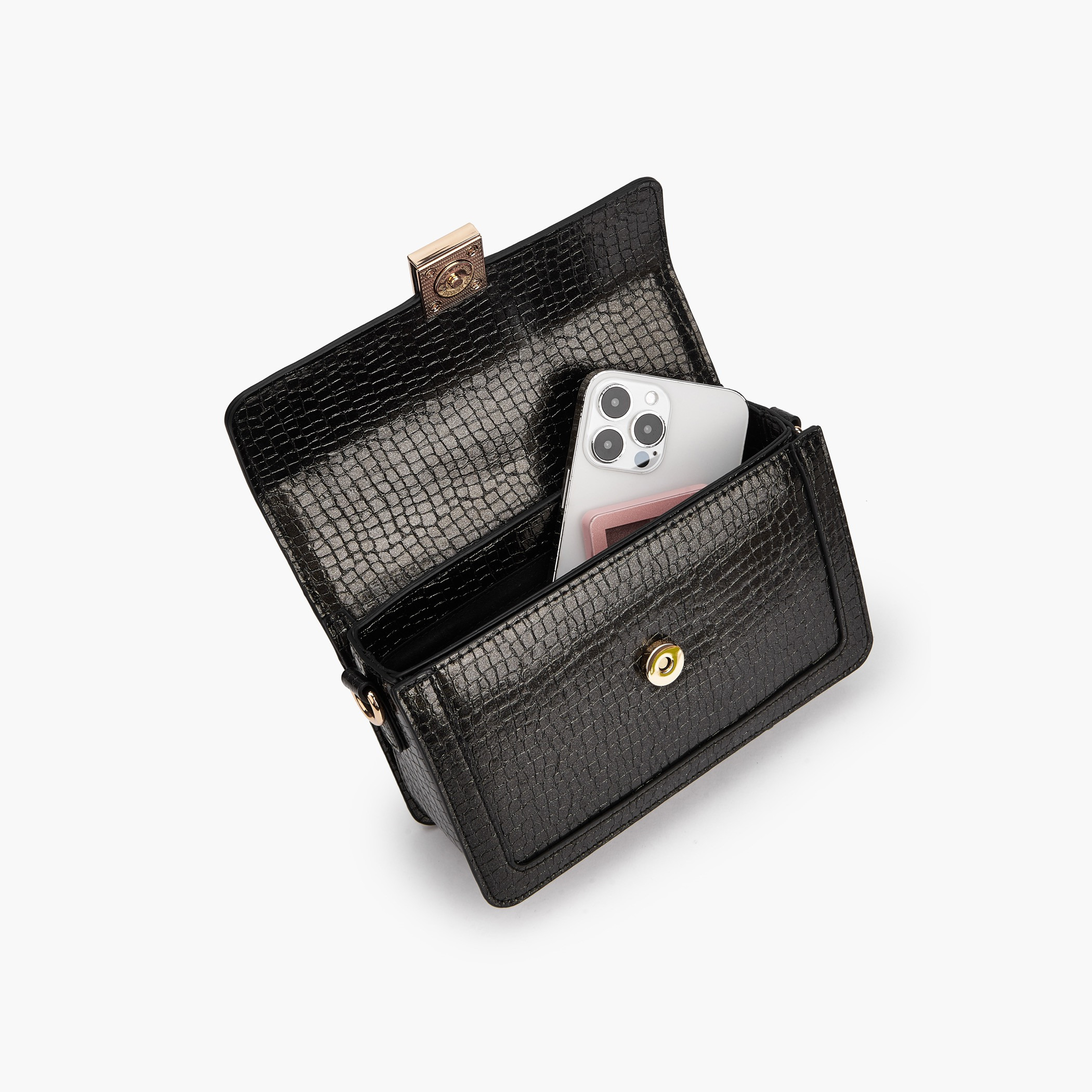 Flora Bella Textured Crossbody Bag with Detachable Strap-women-bagsandwallets-handbags-image-7