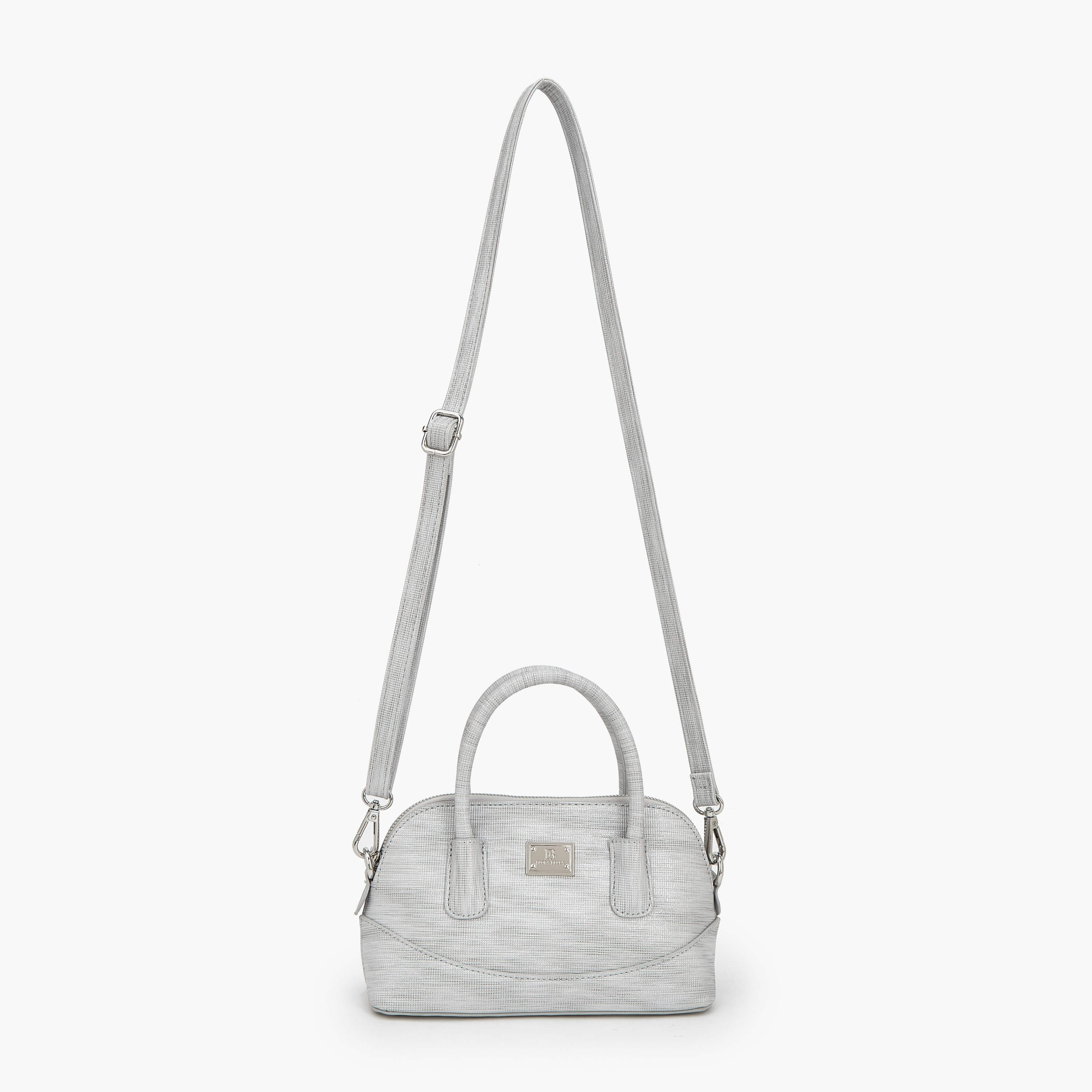 Flora Bella Textured Satchel Bag with Detachable Strap-women-bagsandwallets-handbags-image-2