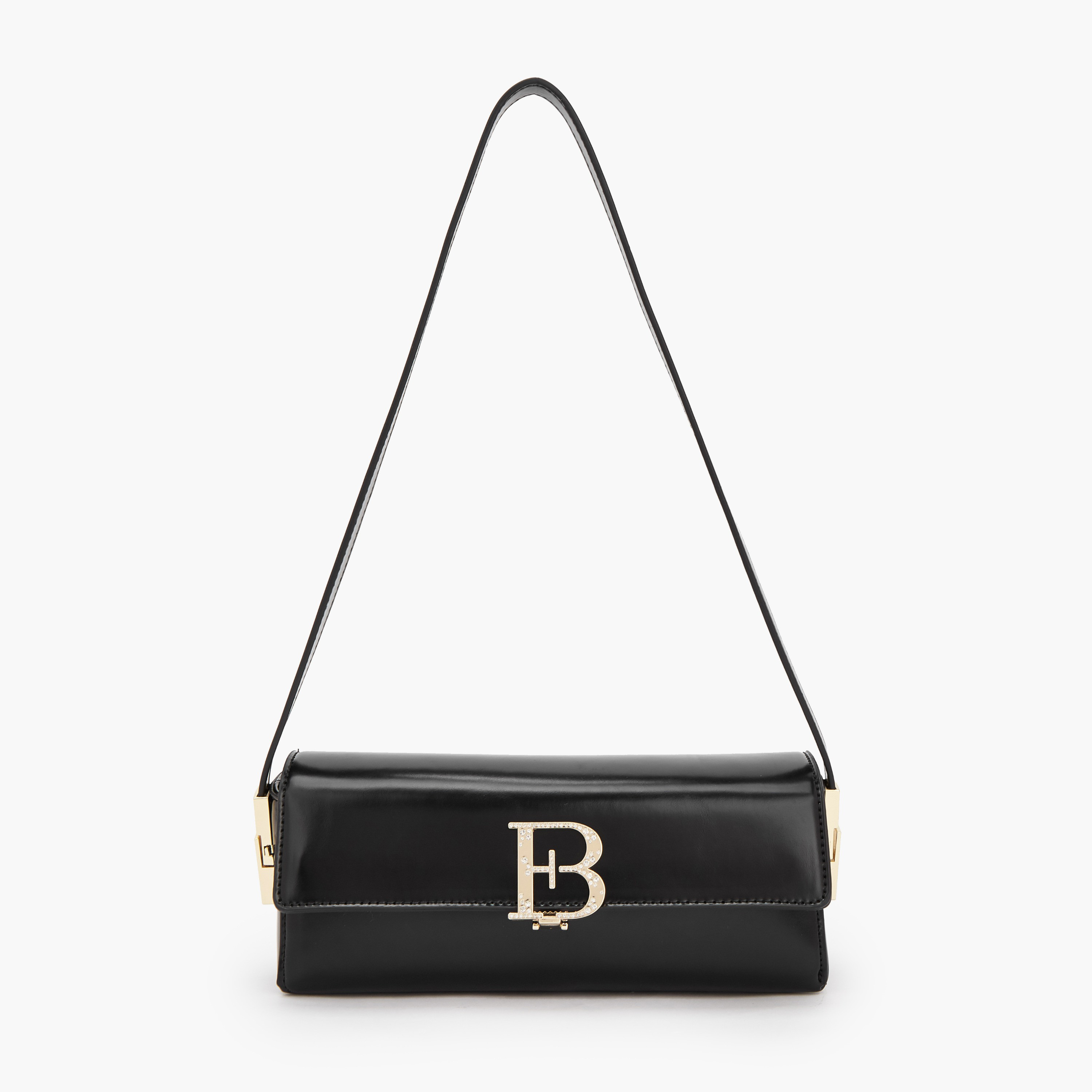 Flora Bella Solid Shoulder Bag with Flap Closure-women-bagsandwallets-handbags-image-1