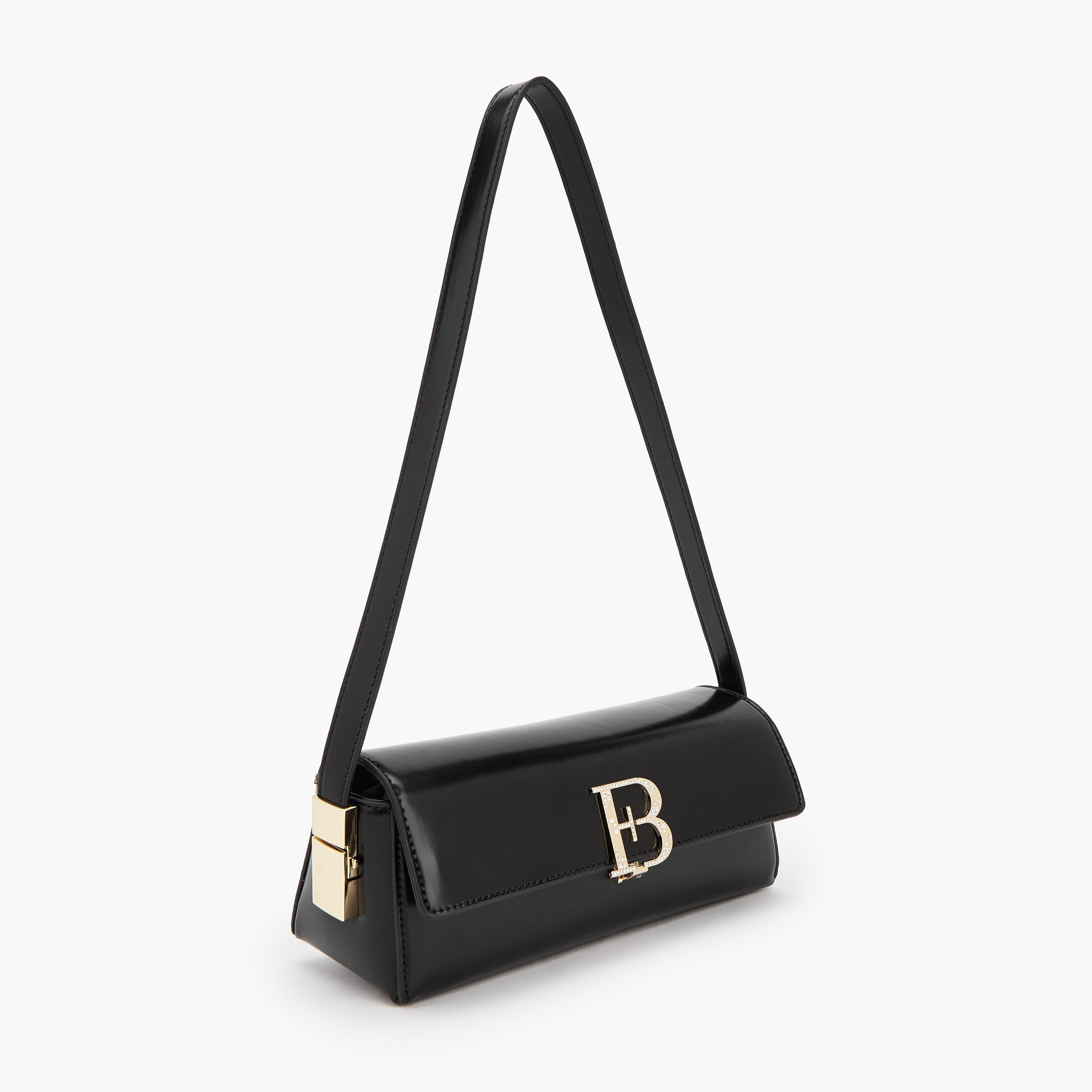 Flora Bella Solid Shoulder Bag with Flap Closure-women-bagsandwallets-handbags-image-2