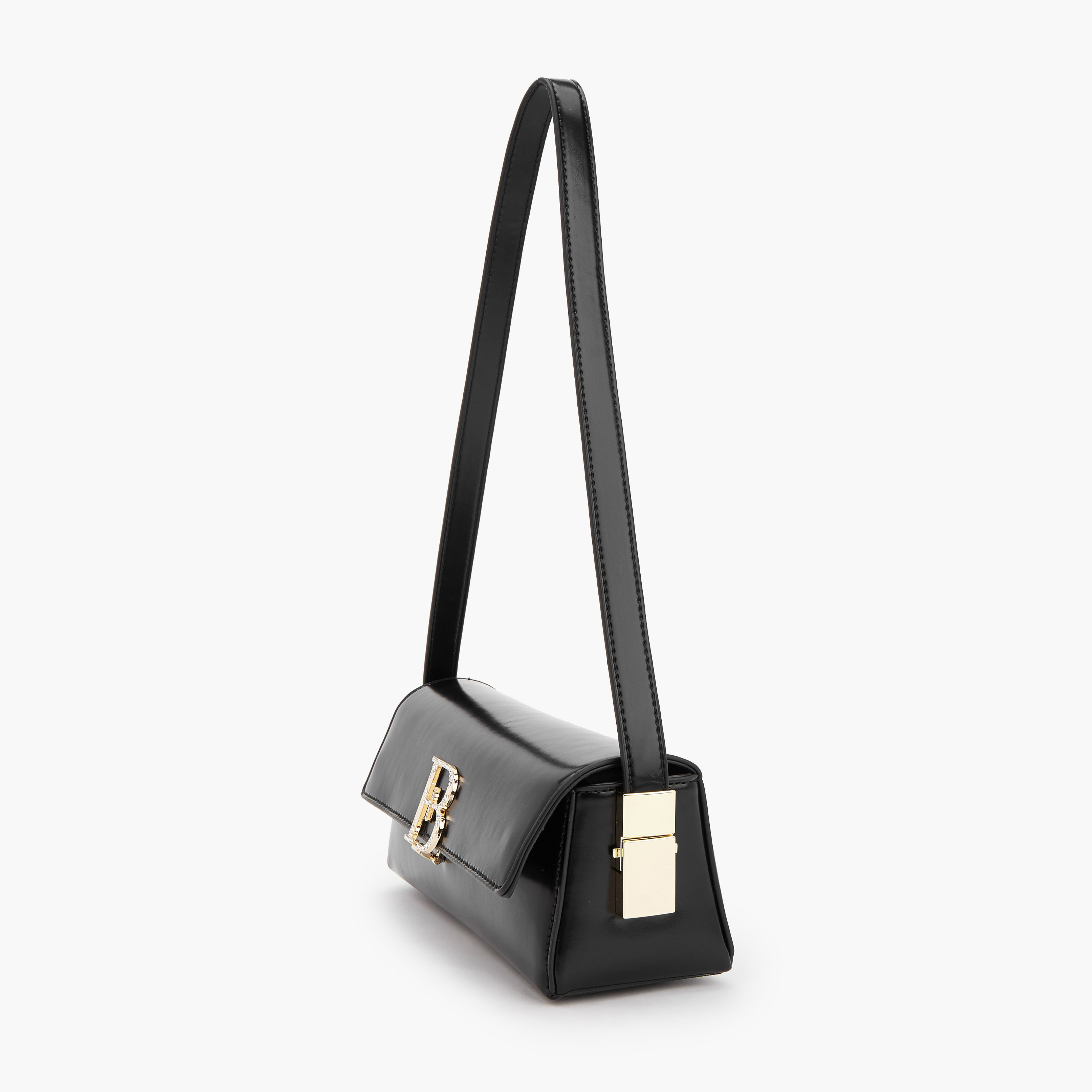 Flora Bella Solid Shoulder Bag with Flap Closure-women-bagsandwallets-handbags-image-5