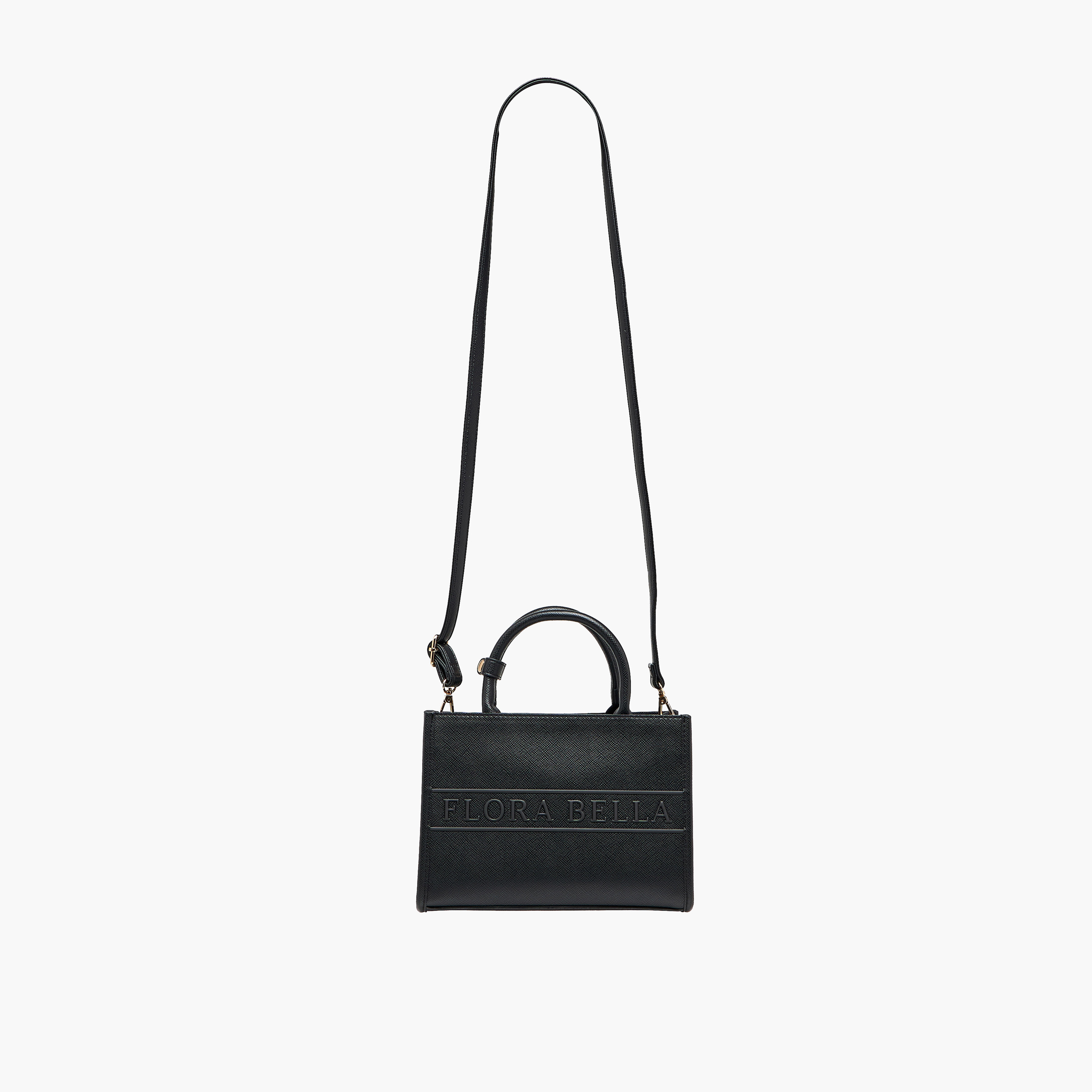 شنطة توت بمقبض مزدوج وتفاصيل شعار من فلورا بيلا-women-bagsandwallets-handbags-image-5