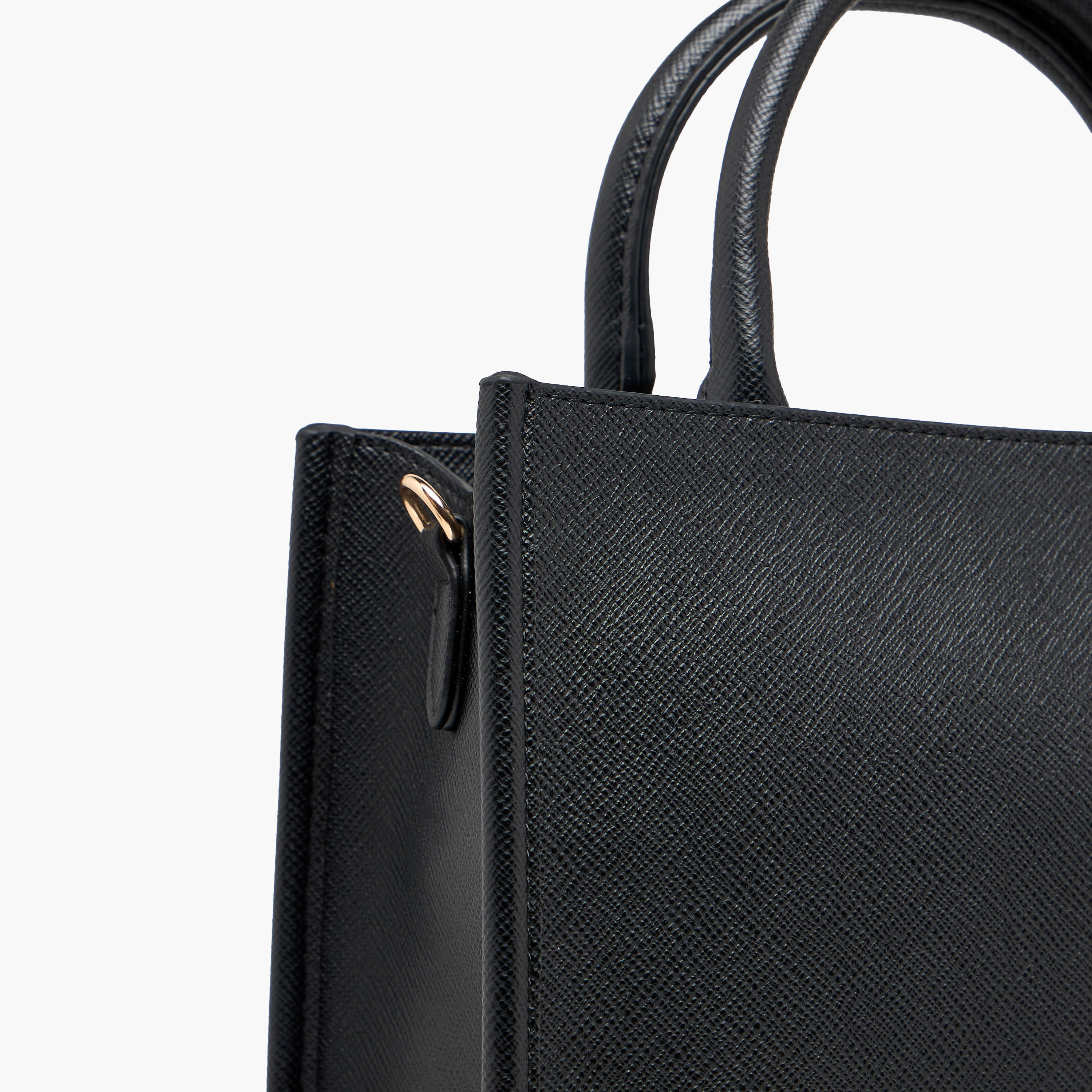 شنطة توت بمقبض مزدوج وتفاصيل شعار من فلورا بيلا-women-bagsandwallets-handbags-image-9