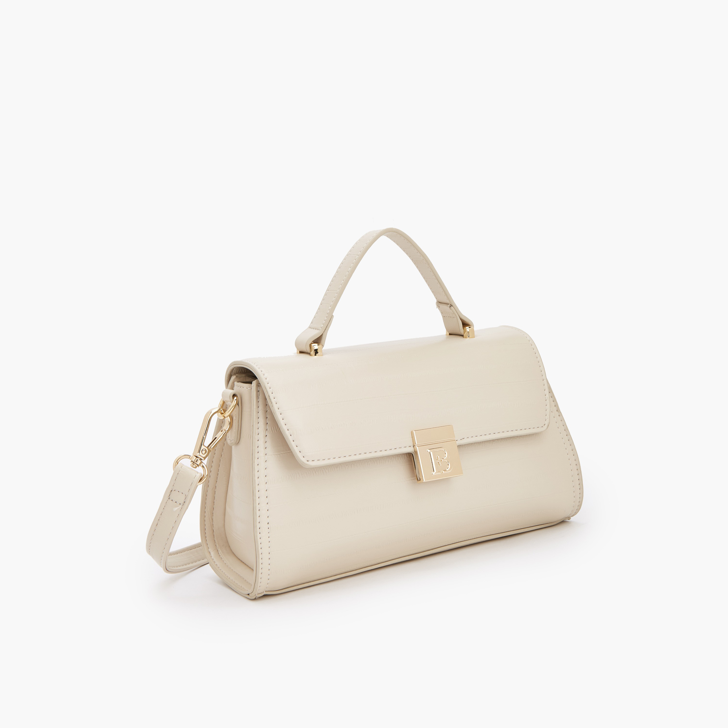 شنطة كروس بودي بحزام كتف قابل للفصل وزينة الشعار من فلورا بيلا-women-bagsandwallets-handbags-image-3