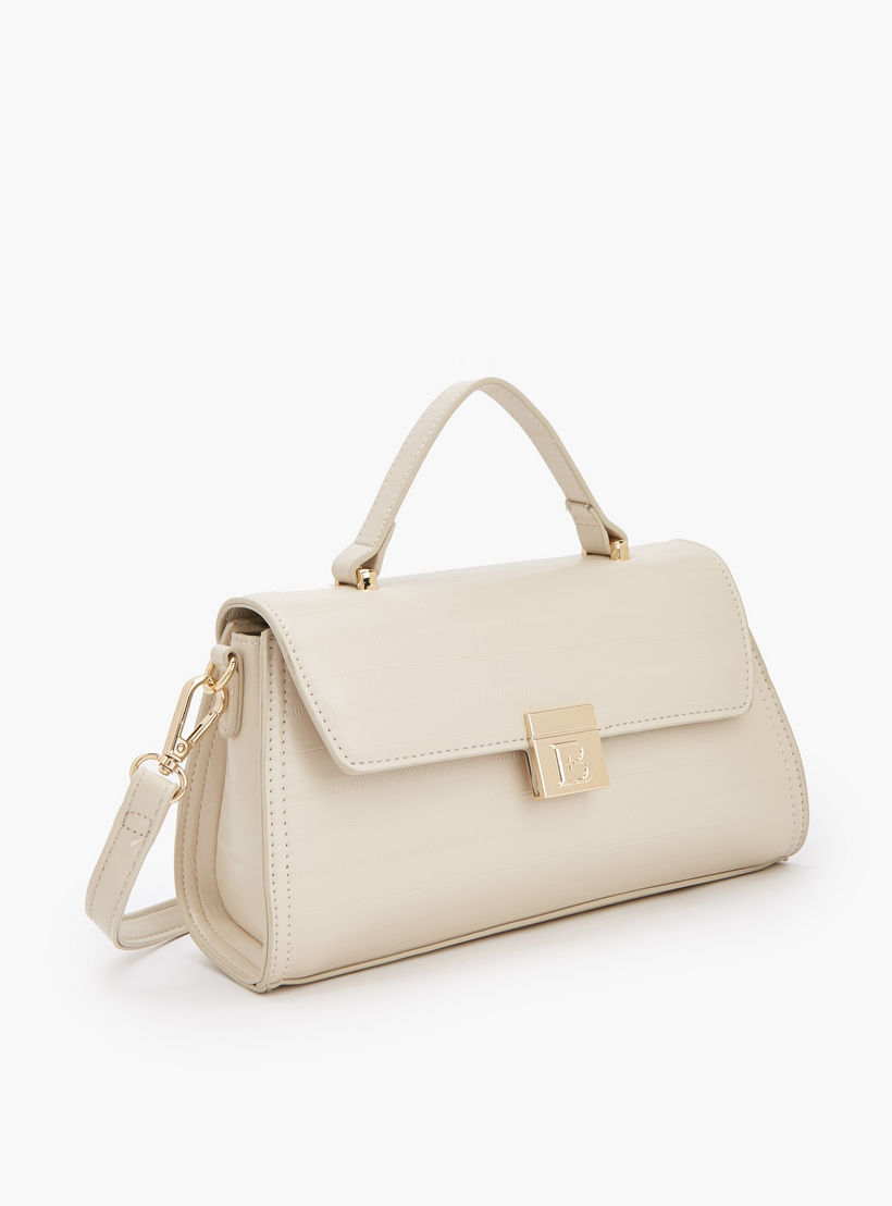 شنطة كروس بودي بحزام كتف قابل للفصل وزينة الشعار من فلورا بيلا-women-bagsandwallets-handbags-image-3