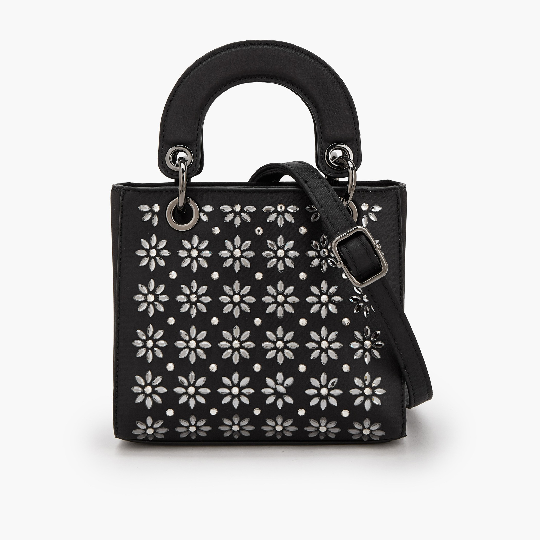 شنطة توتي بارزة الملمس بحزام قابل للفصل من فلورا بيلا-women-bagsandwallets-handbags-image-1