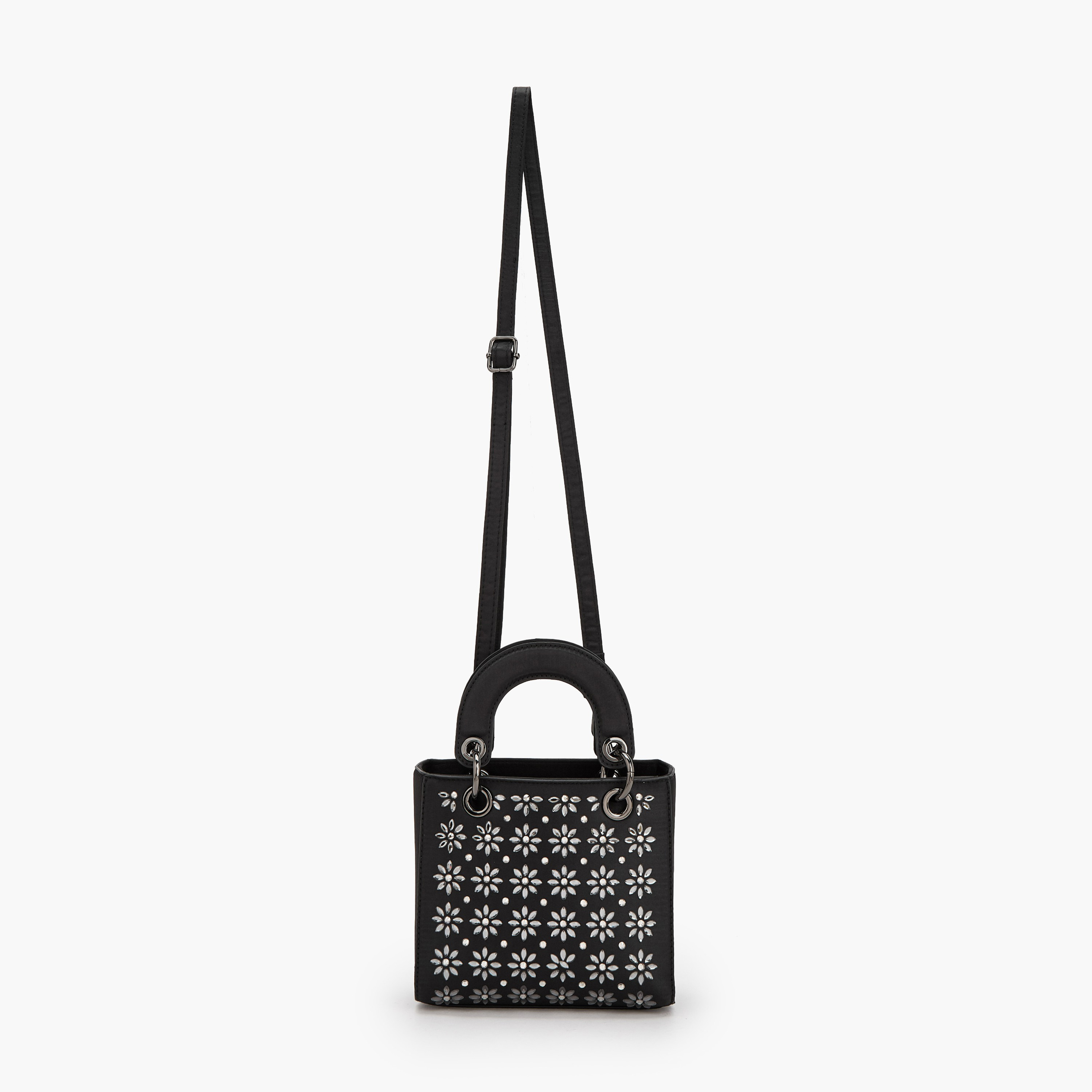شنطة توتي بارزة الملمس بحزام قابل للفصل من فلورا بيلا-women-bagsandwallets-handbags-image-2