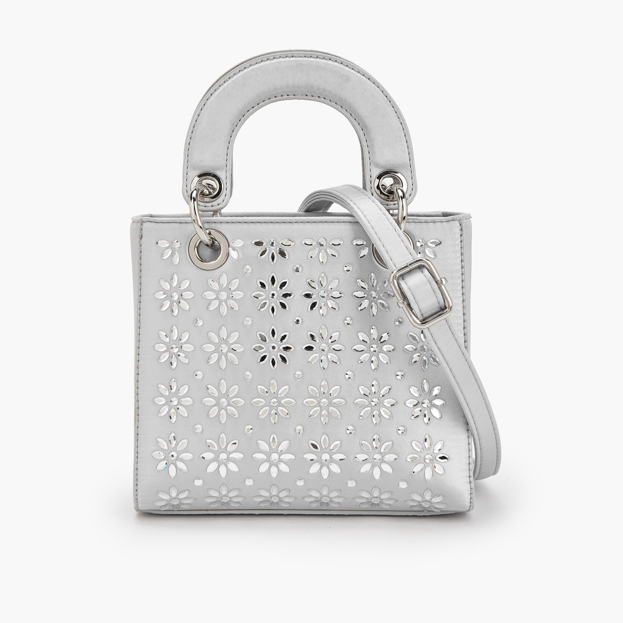 شنطة توتي بارزة الملمس بحزام قابل للفصل من فلورا بيلا-women-bagsandwallets-handbags-image-1